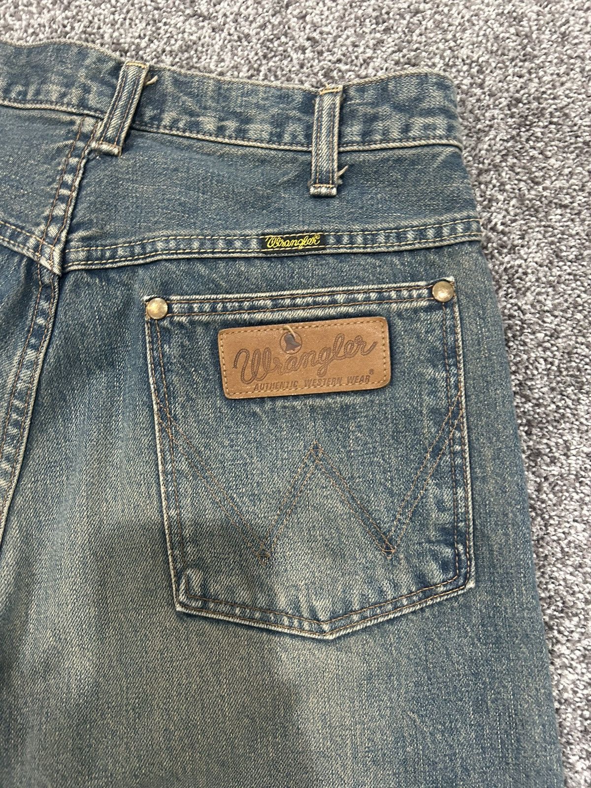 Japanese Brand × Vintage × Wrangler Vintage Japanese Wrangler Denim Size US 30 / EU 46 - 4 Thumbnail
