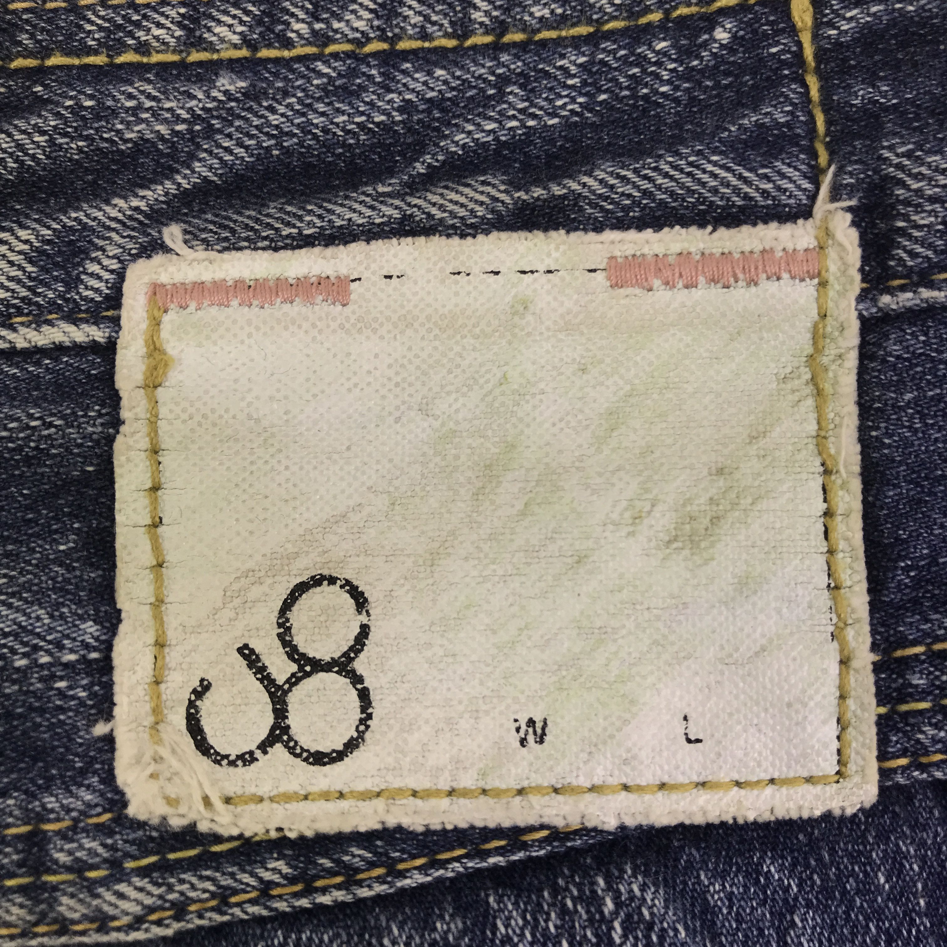 Japanese Brand John Bull denim japanese brand Baggy jeans K118B20 Size US 32 / EU 48 - 15 Thumbnail