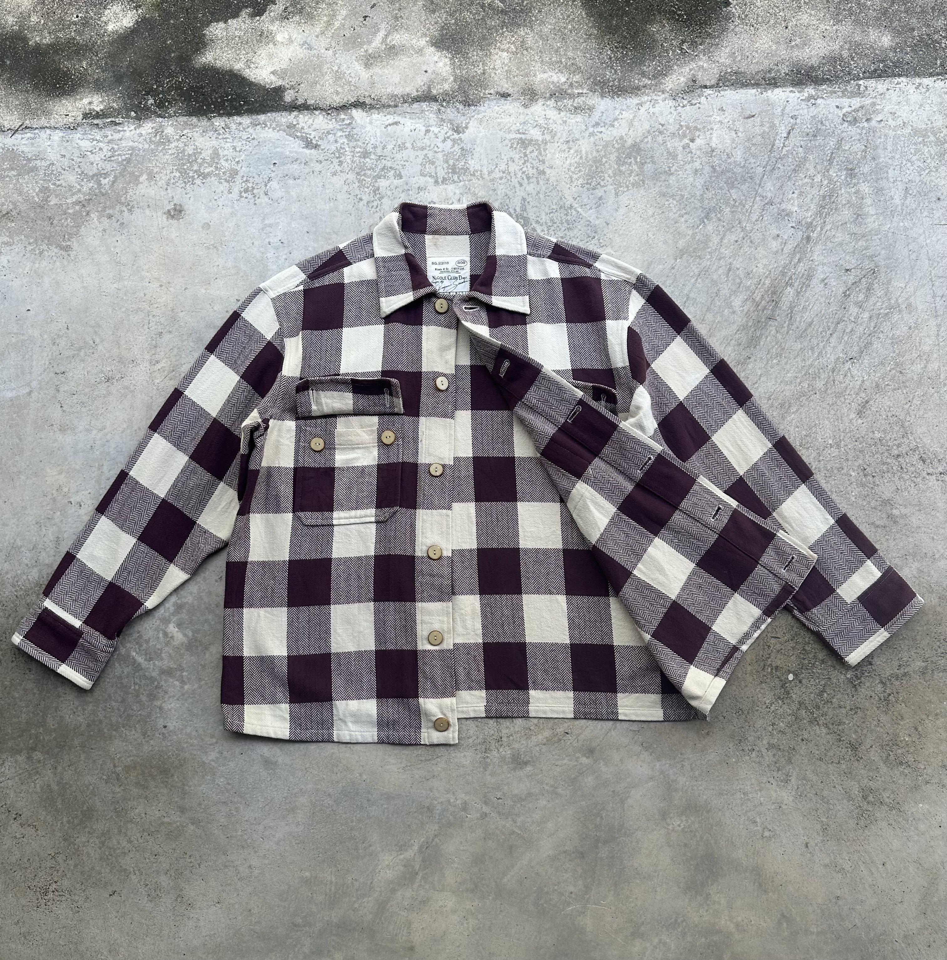 Nicole Club Nicole Club Dept Flannel By Kagumi Sazaki Size US L / EU 52-54 / 3 - 1 Thumbnail