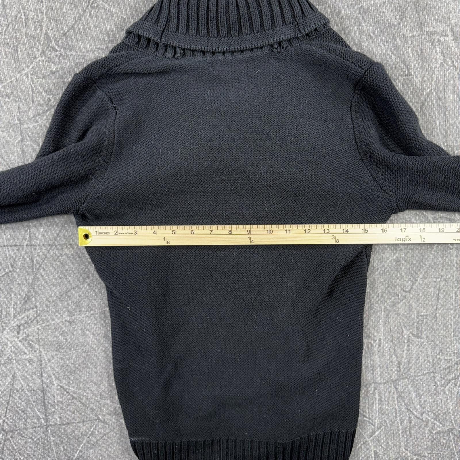 Polo Ralph Lauren Ralph Lauren Sweater Women's L Black Shawl Collar Size L / US 10 / IT 46 - 7 Thumbnail