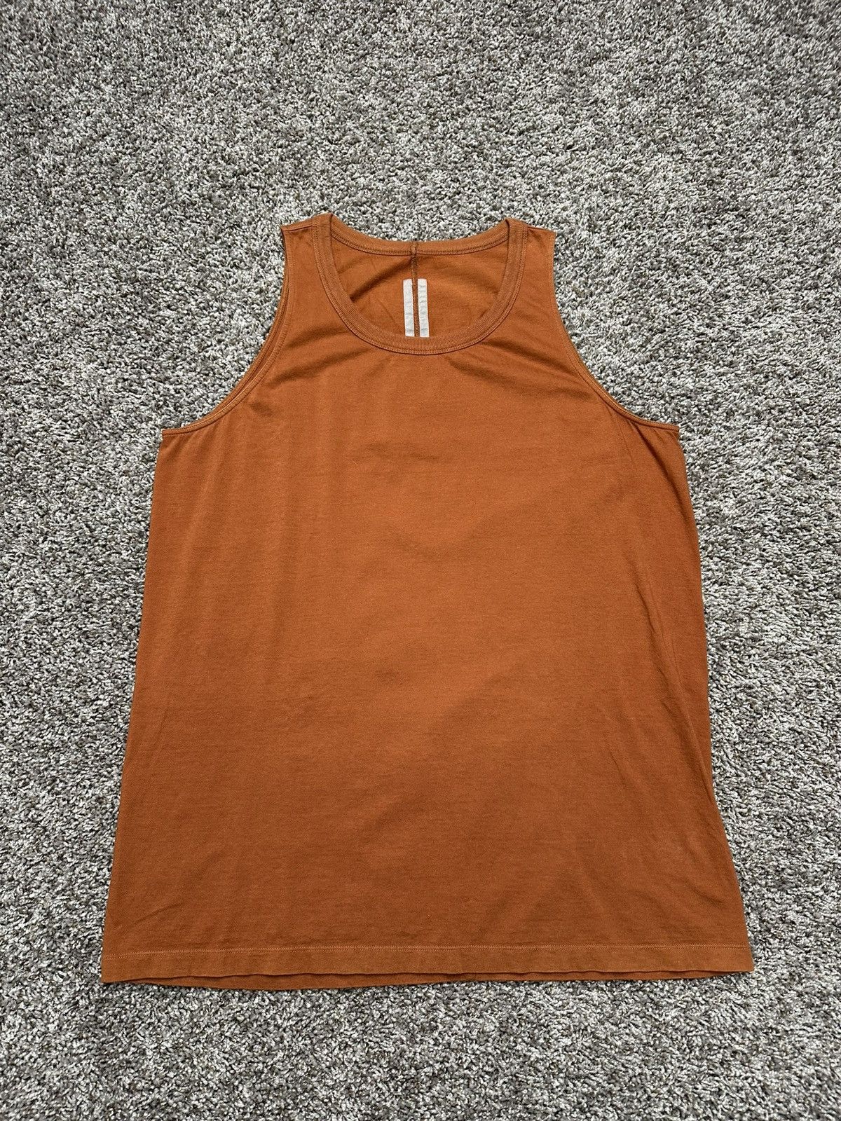 Rick Owens Rick Owens FW18 Cinnamon Tank Top Size US S / EU 44-46 / 1 - 1 Thumbnail