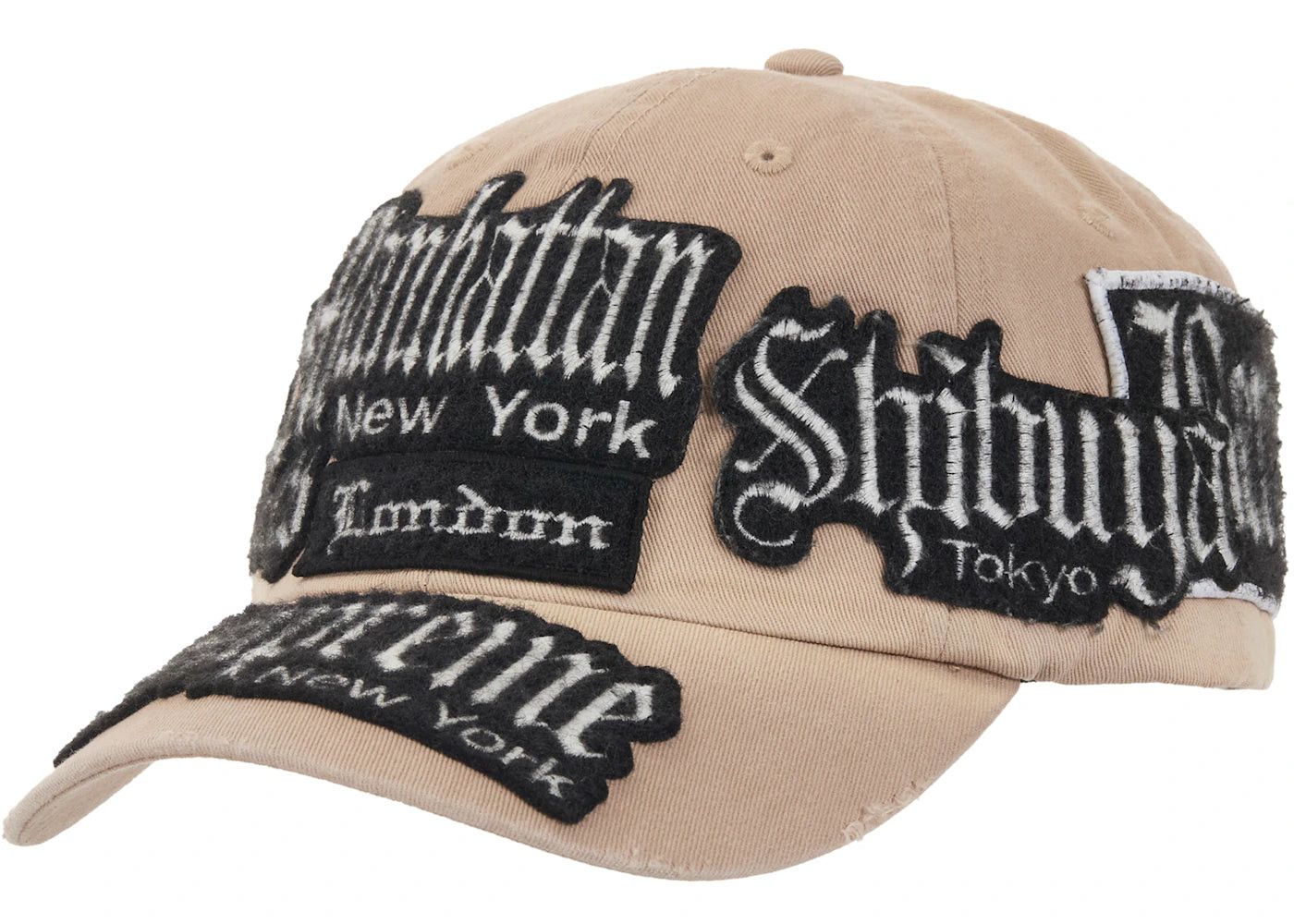 Supreme City Patches 6-Panel Hat Natural Size ONE SIZE - 1 Preview