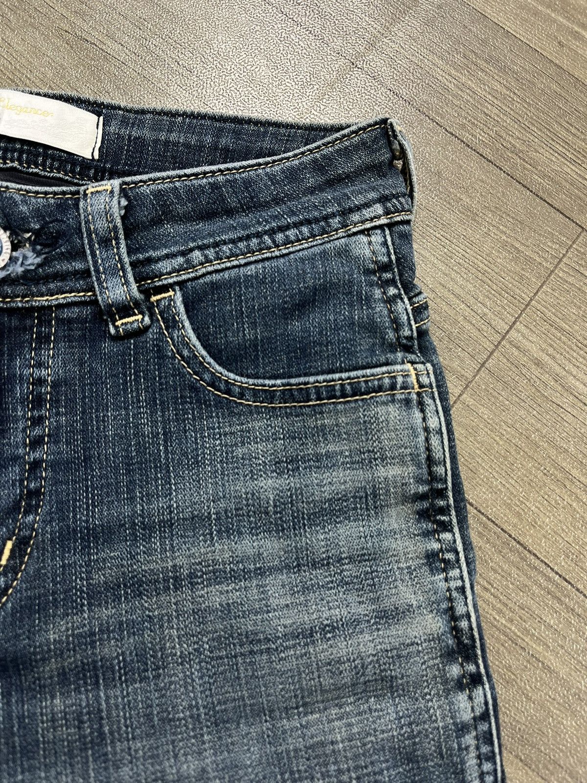 Japanese Brand 2000s Edwin Ifsixwasnine Lgb Style Bootcut Flared Jeans Y2K Size US 26 / EU 42 - 8 Thumbnail