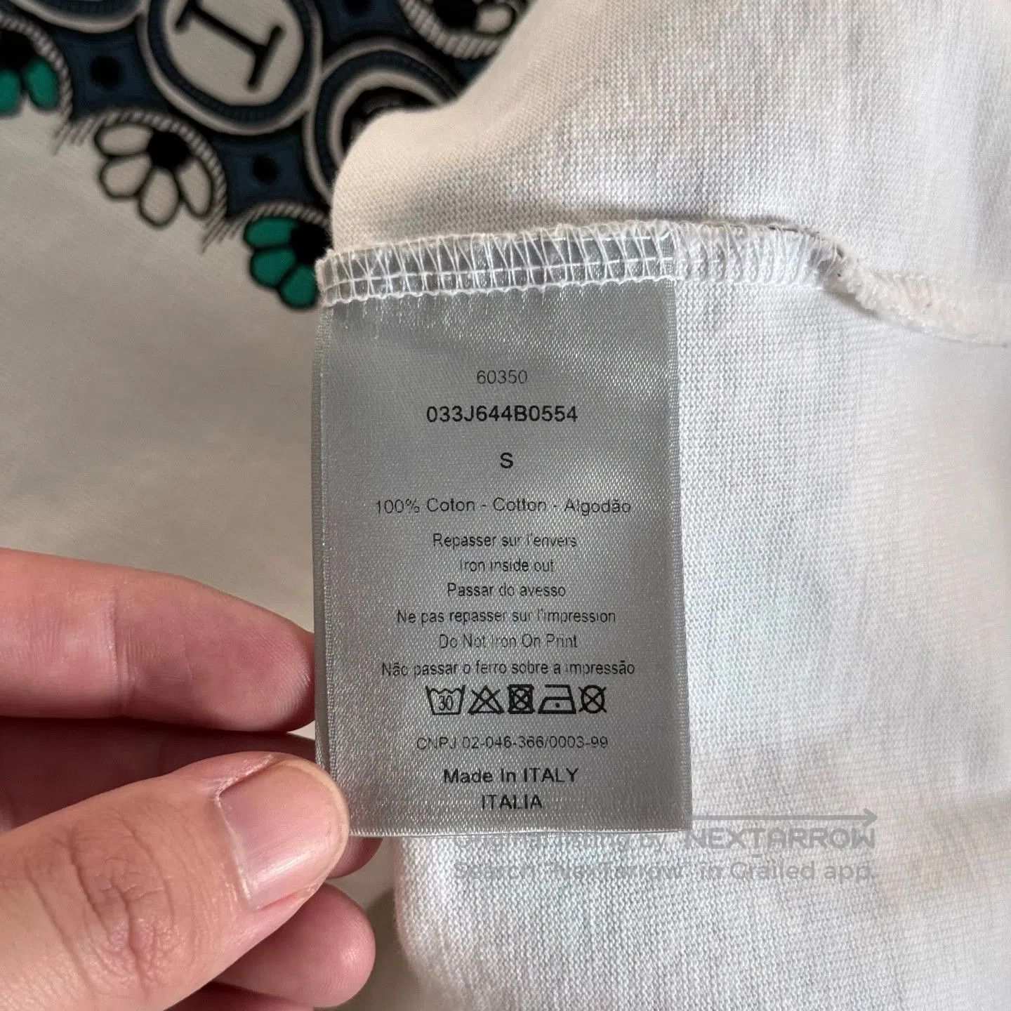 Dior dior short sleeve printed t-shirt size S. Size US S / EU 44-46 / 1 - 4 Thumbnail