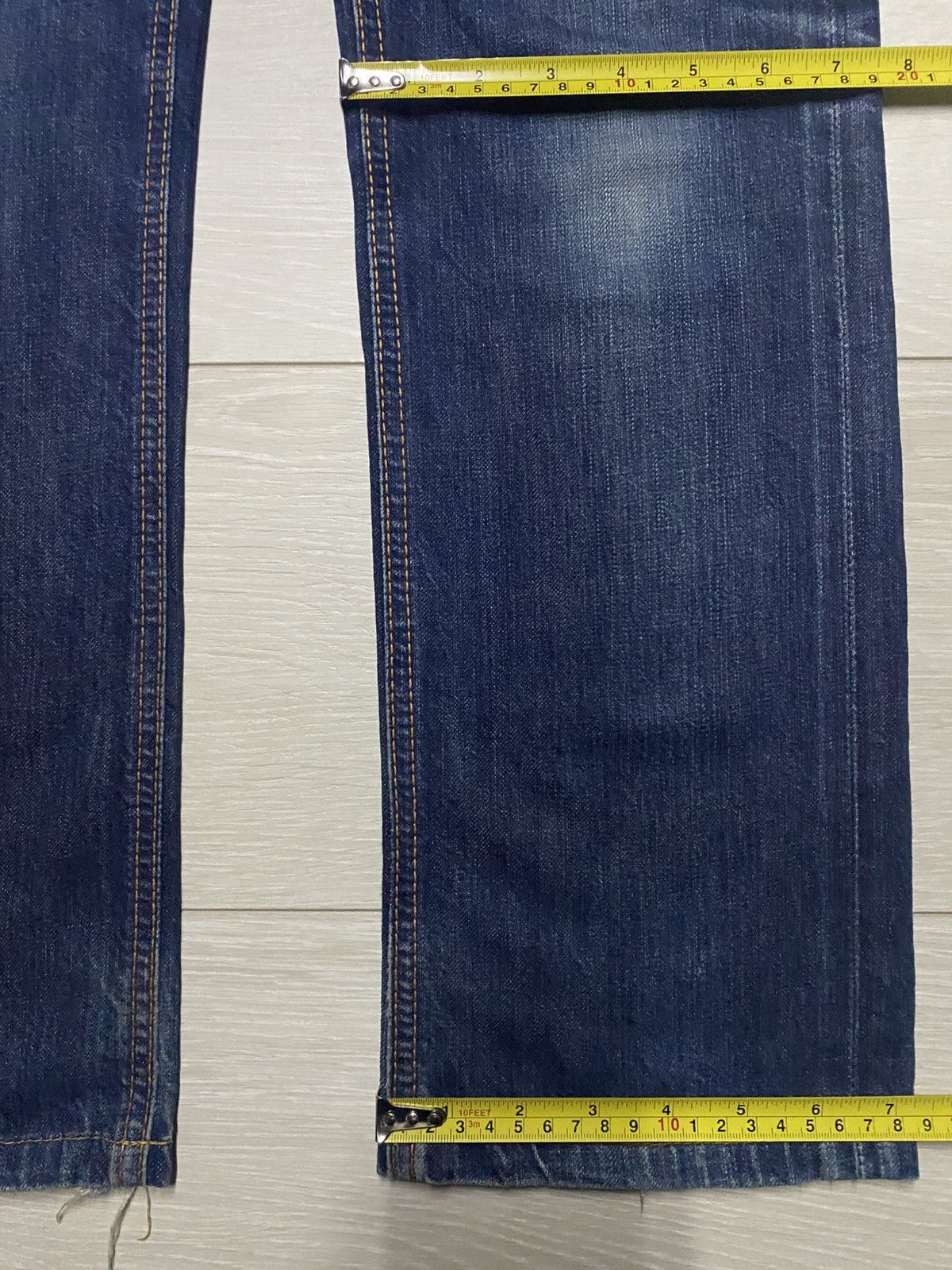 Edwin Vintage Edwin Blue Trip 5506 Bush Pant skinny Slim Jeans Size US 32 / EU 48 - 15 Thumbnail