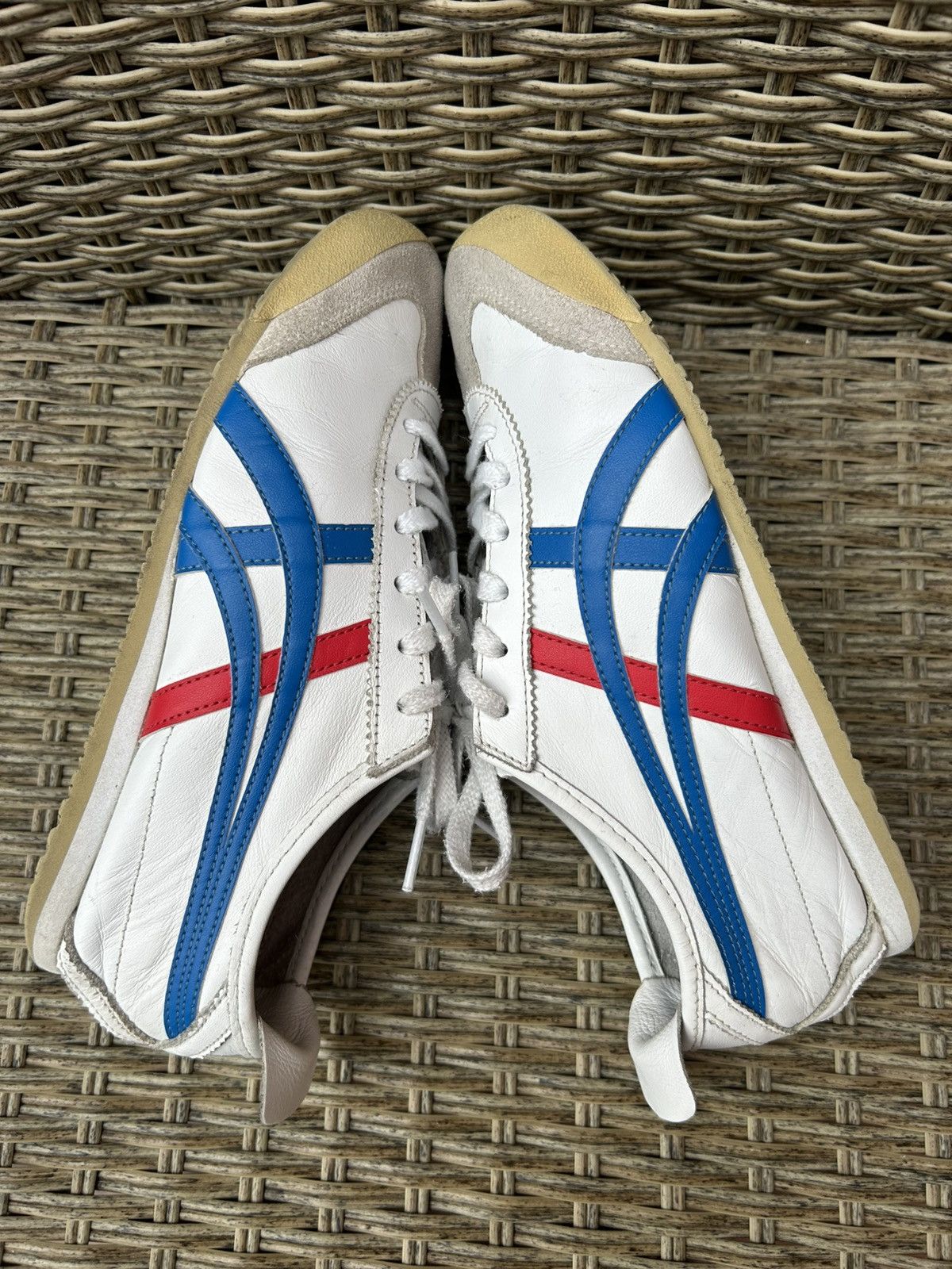 Onitsuka Tiger Onitsuka Tiger Mexico 66 Suede & Leather Low Top Trainers Size US 7 / IT 37 - 6 Thumbnail