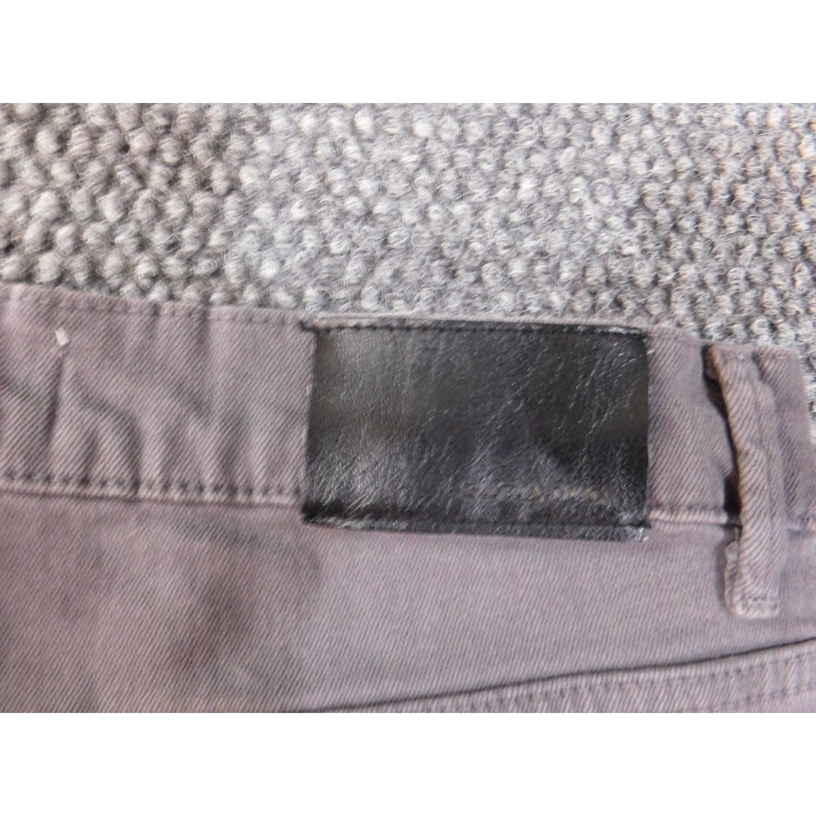 Zara Zara Jeans Mens 34x29 Gray Slim Straight Distressed Dress? Size US 34 / EU 50 - 7 Thumbnail