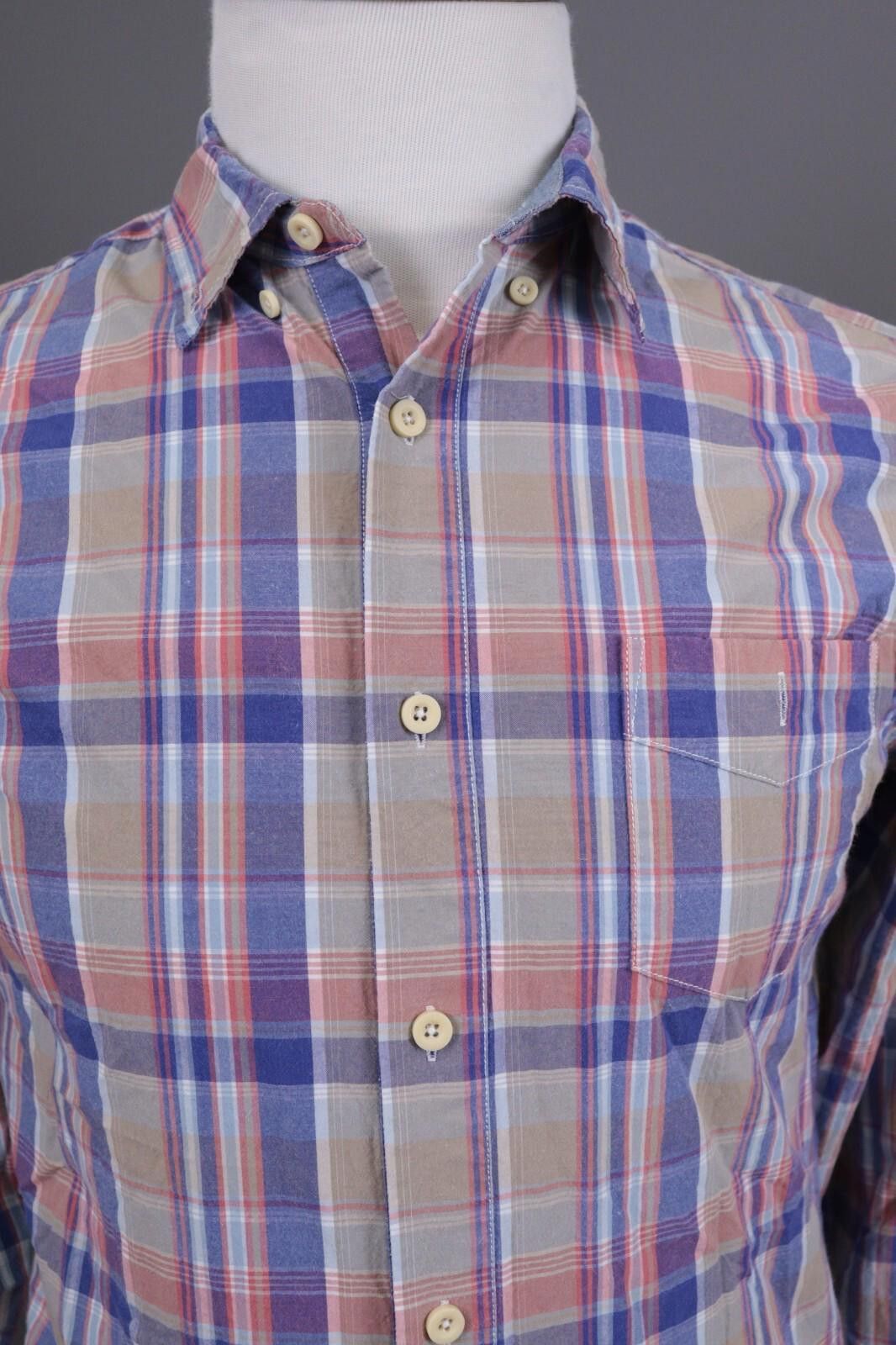 J.Lindeberg J. Lindeberg Multicolor Regular Fit Oxford Sleeve Shirt Sz S Size US XL / EU 56 / 4 - 5 Thumbnail