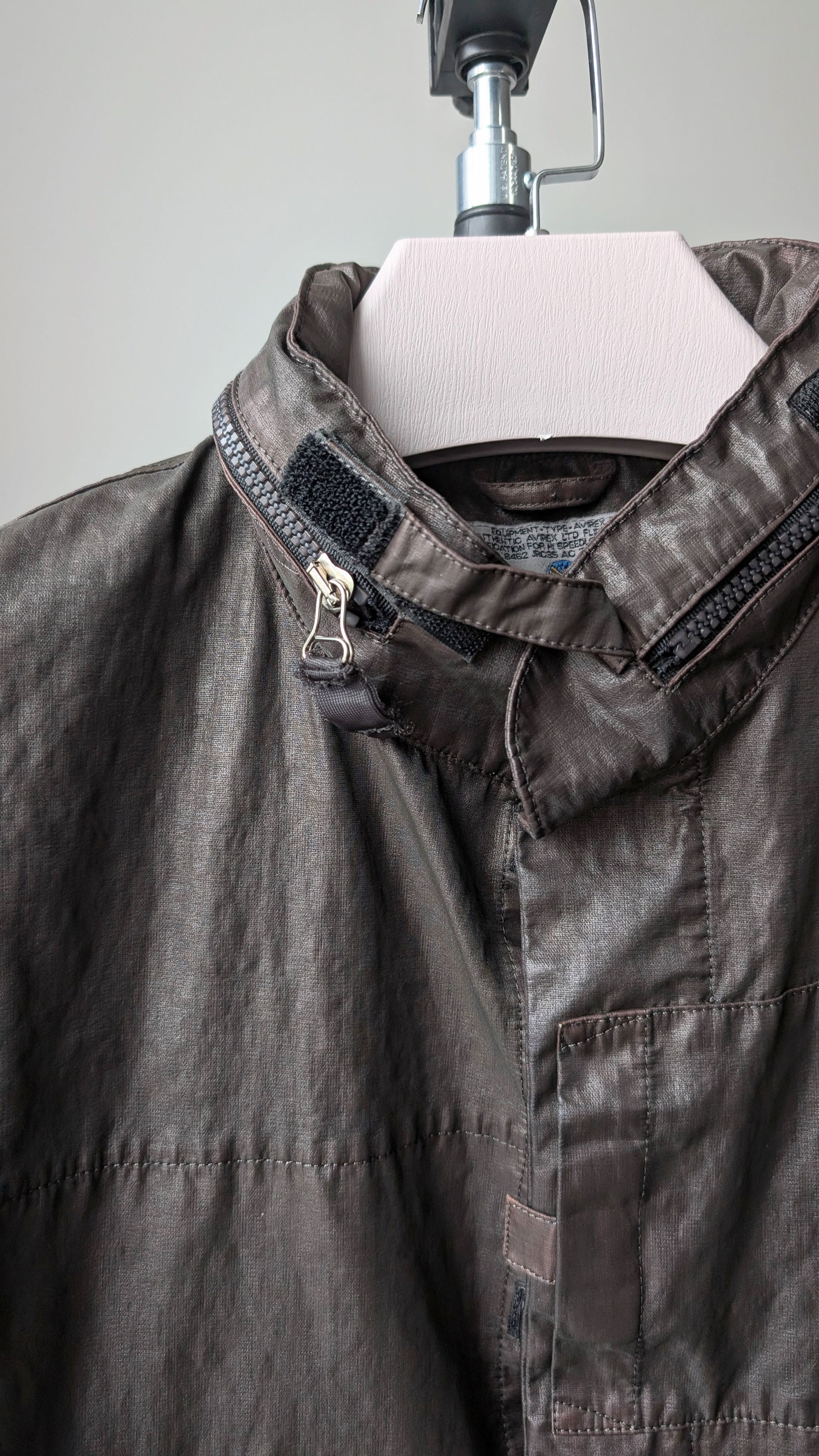 Avirex × Vintage PU-Coated Garment-Dyed Iridescent Jacket Size US M / EU 48-50 / 2 - 5 Thumbnail