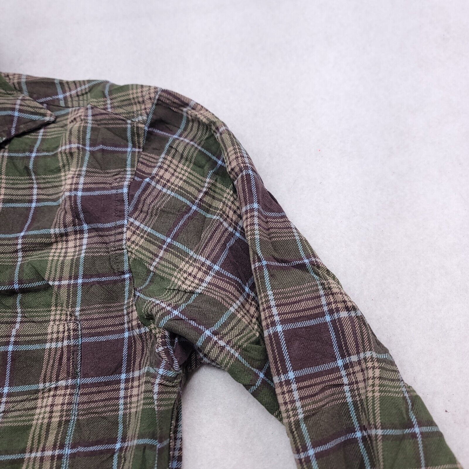 UNIONBAY UnionBay Tartan Flannel Shirt Mens Size Small S Green Size US S / EU 44-46 / 1 - 5 Thumbnail