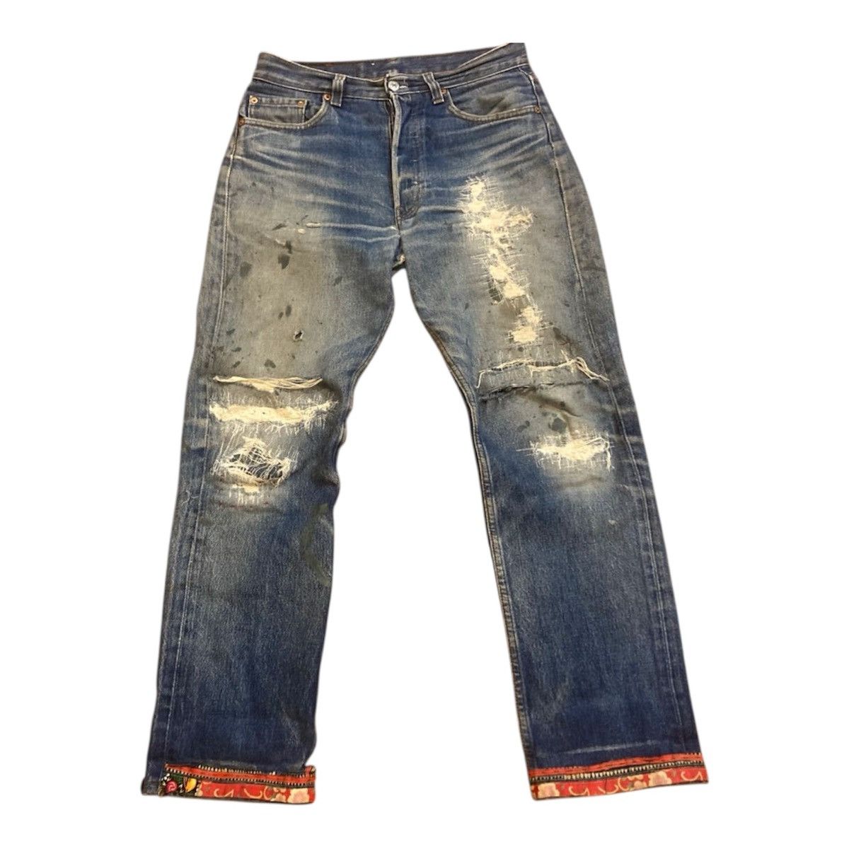 Levi's Remade Levi's 501 denim Size US 30 / EU 46 - 1 Thumbnail