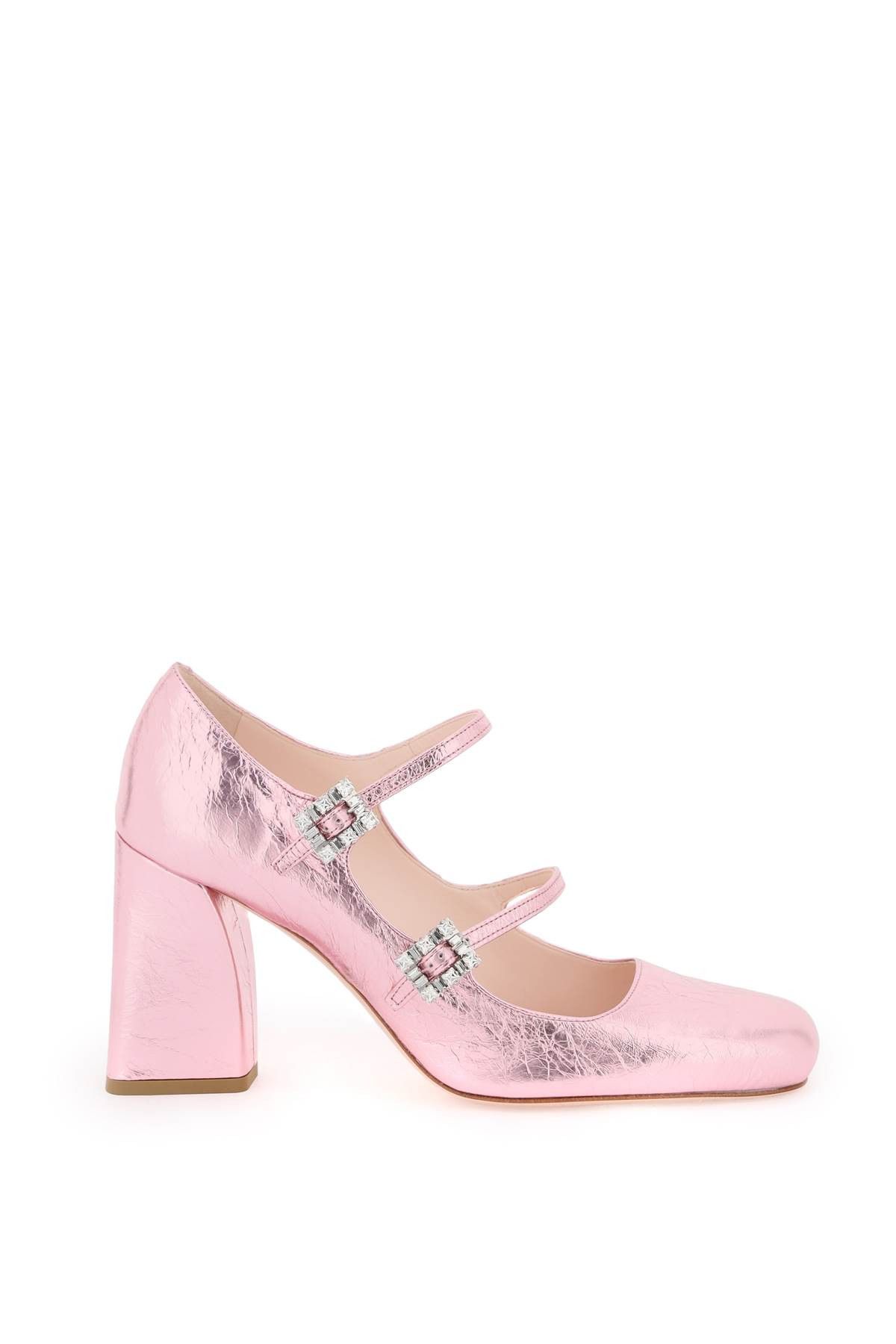 image of Roger Vivier Très Vivier Babies Pumps Shoes in Iris Chiaro, Women's (Size 7)