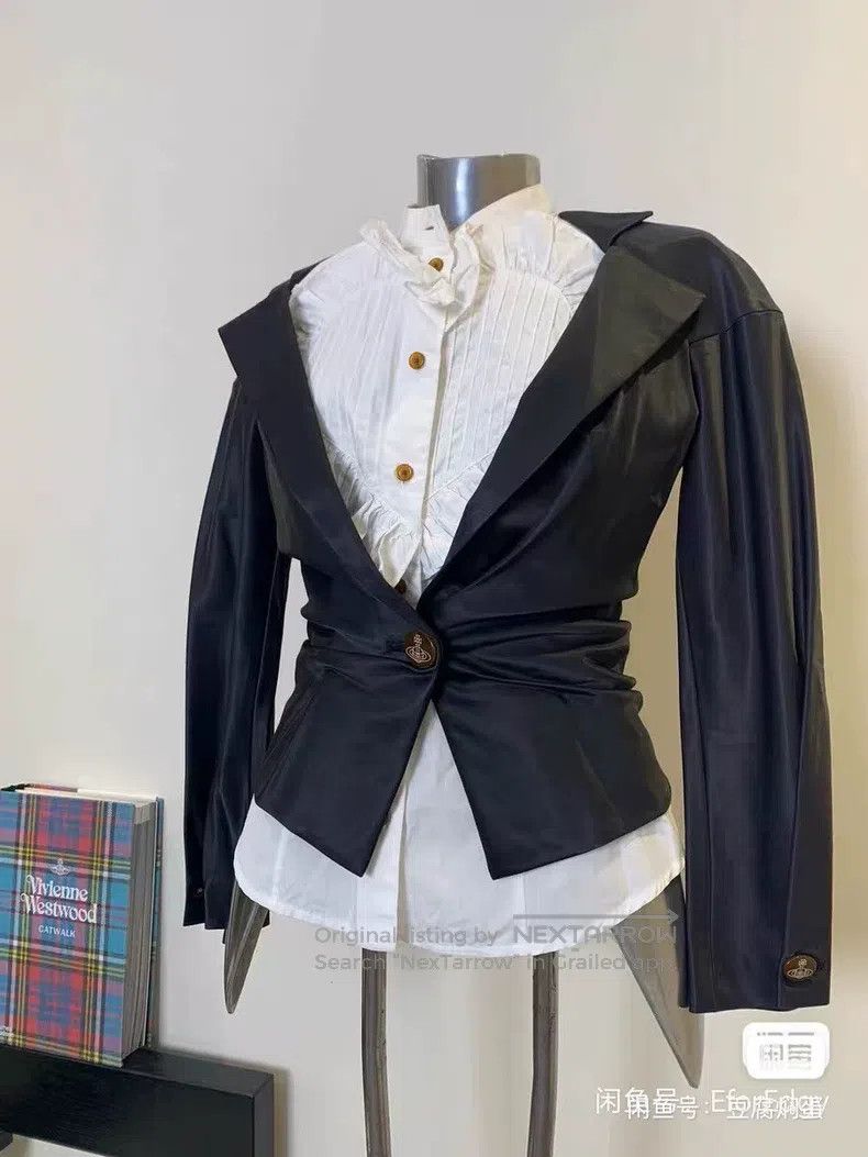 Vivienne Westwood Vivienne Westwood Deformed Satin Jacket Size M / US 6-8 / IT 42-44 - 2 Thumbnail