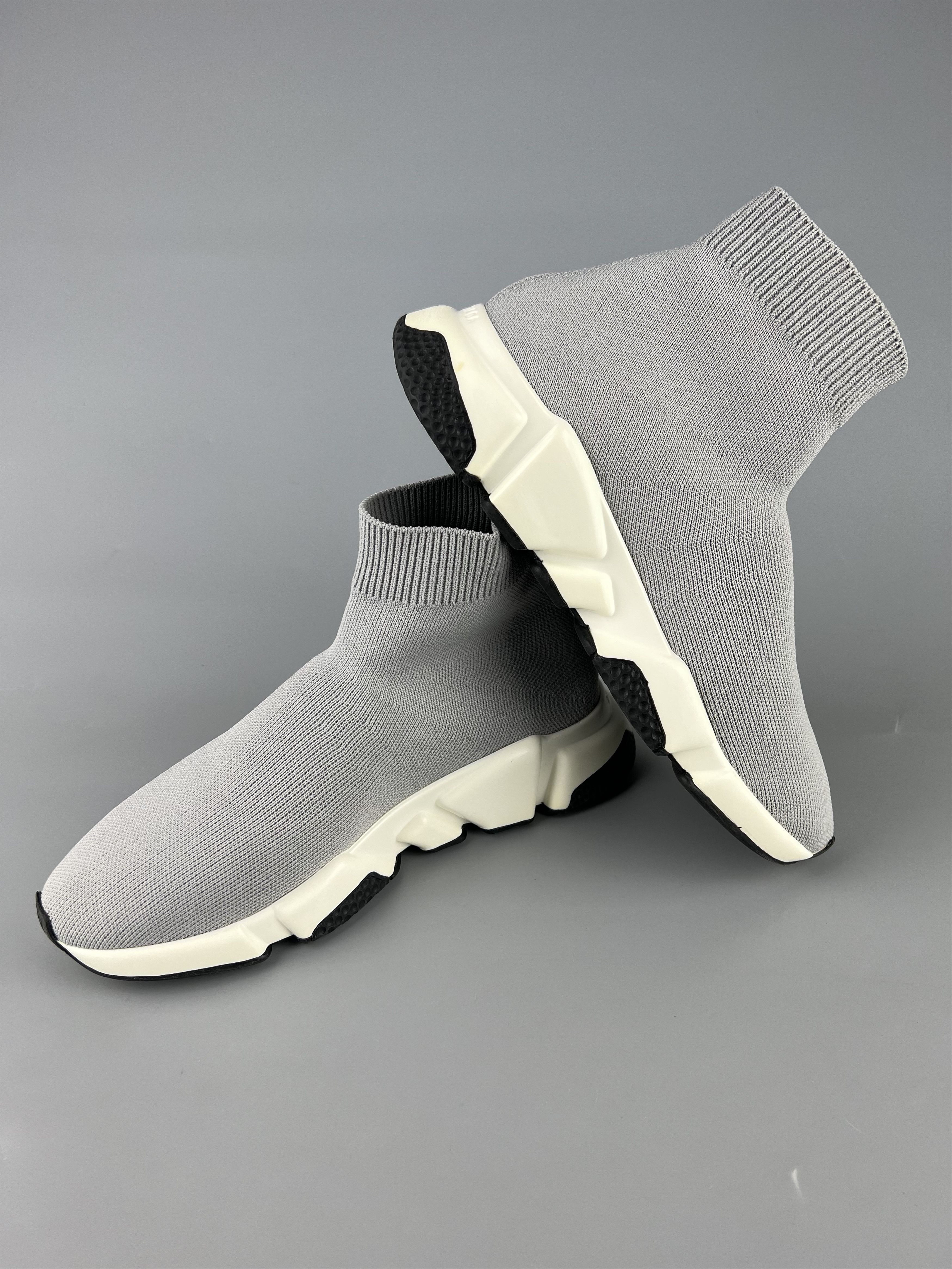Balenciaga Balenciaga Knit Fabric Speed Trainer Hi-Top Sneakers Size US 7 / IT 37 - 5 Thumbnail
