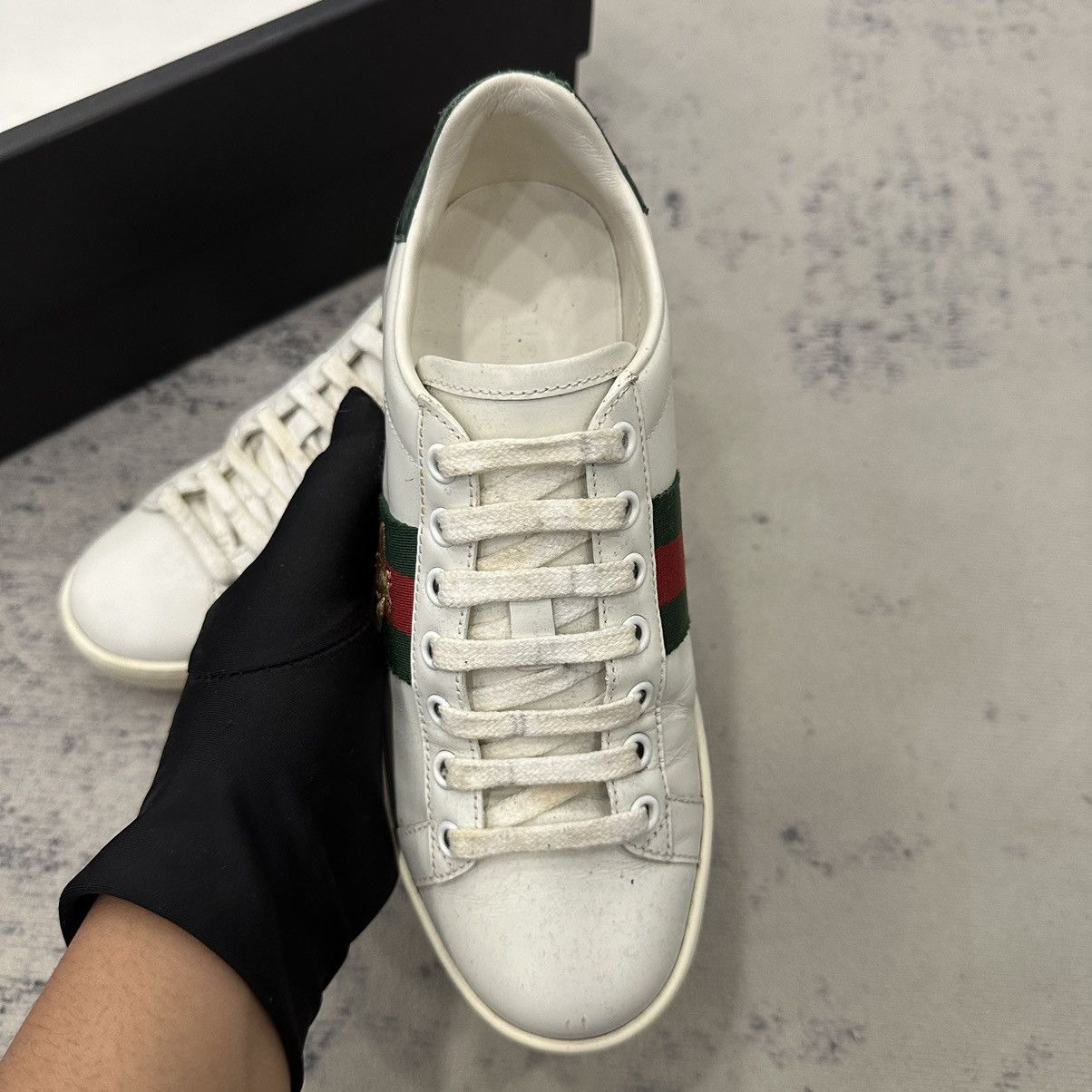 Gucci Gucci Ace Bee Size US 5 / IT 35 - 8 Thumbnail