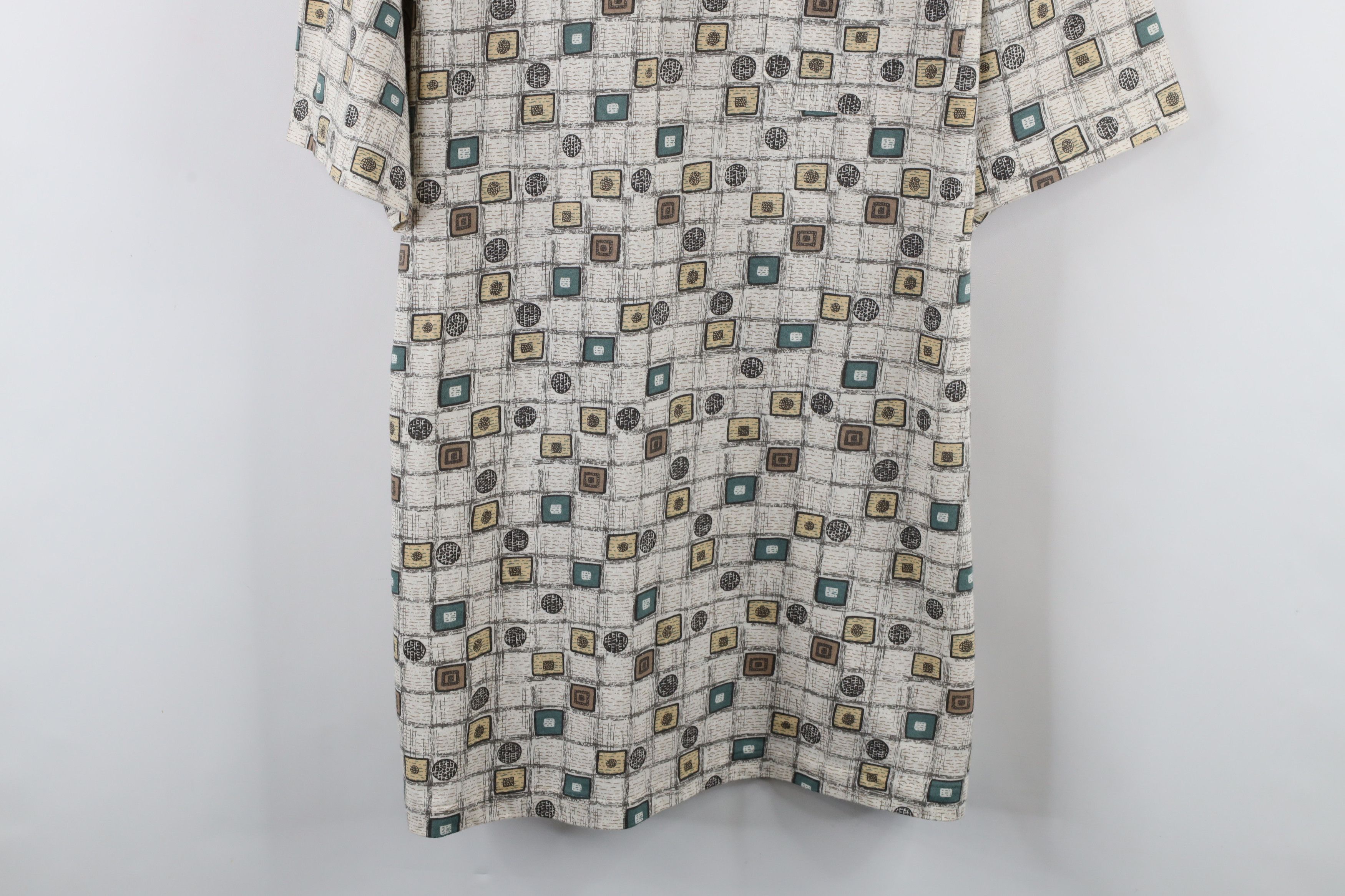 Vintage Vintage 90s Streetwear Checkered Over Print Golf Polo Shirt Size US XL / EU 56 / 4 - 3 Thumbnail