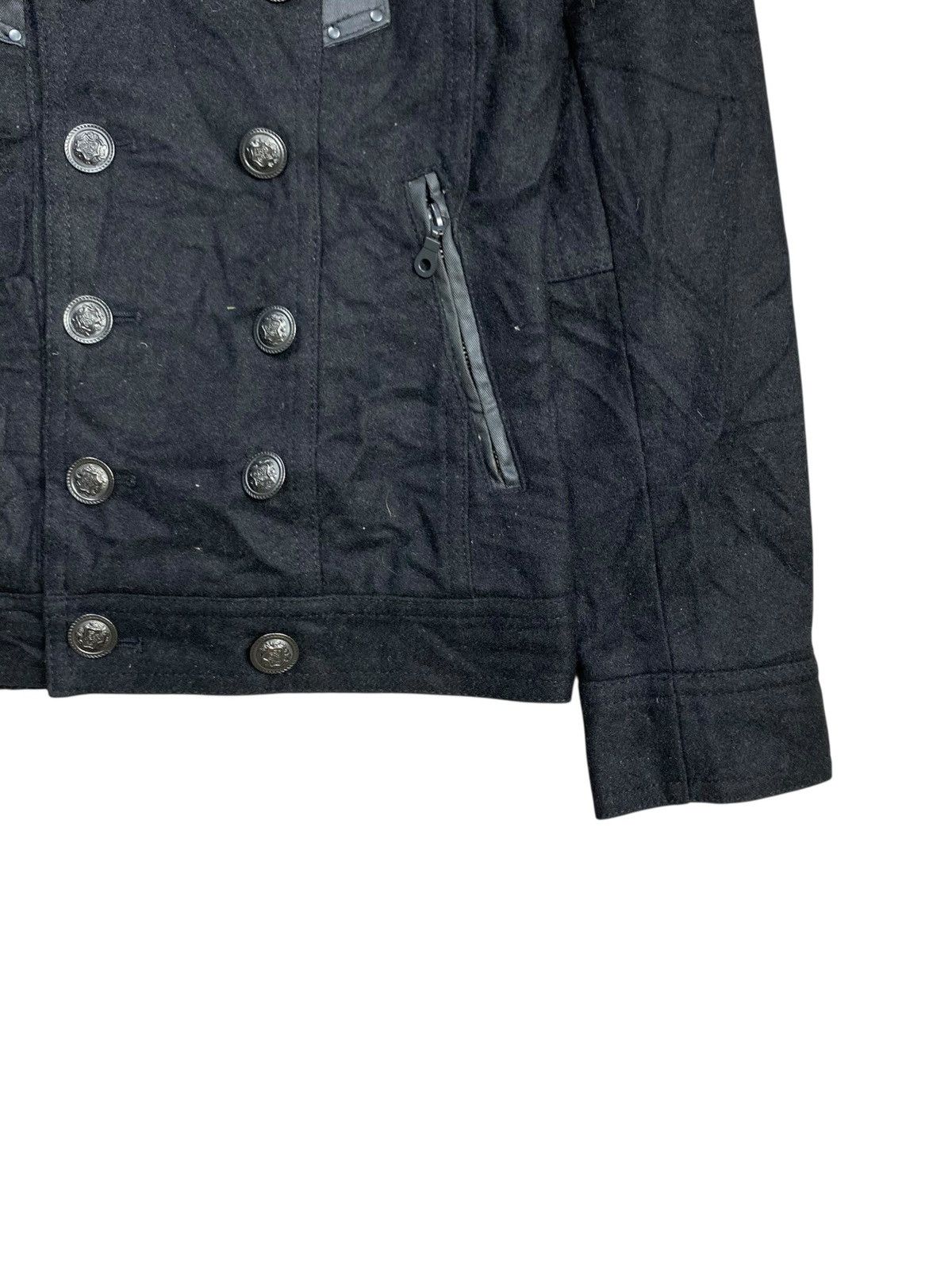 2000s Fuga - Vkei Style Napoleon Fur Jacket