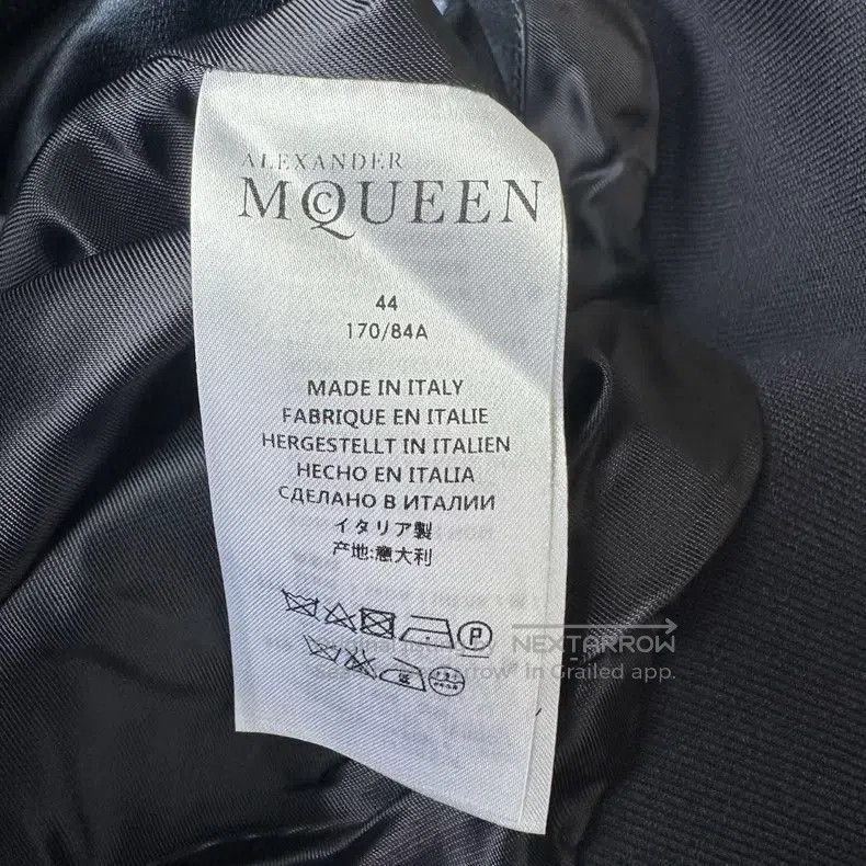 Alexander McQueen Alexander Mcqueen Black and blue heavy industry embroidery Size US S / EU 44-46 / 1 - 5 Thumbnail