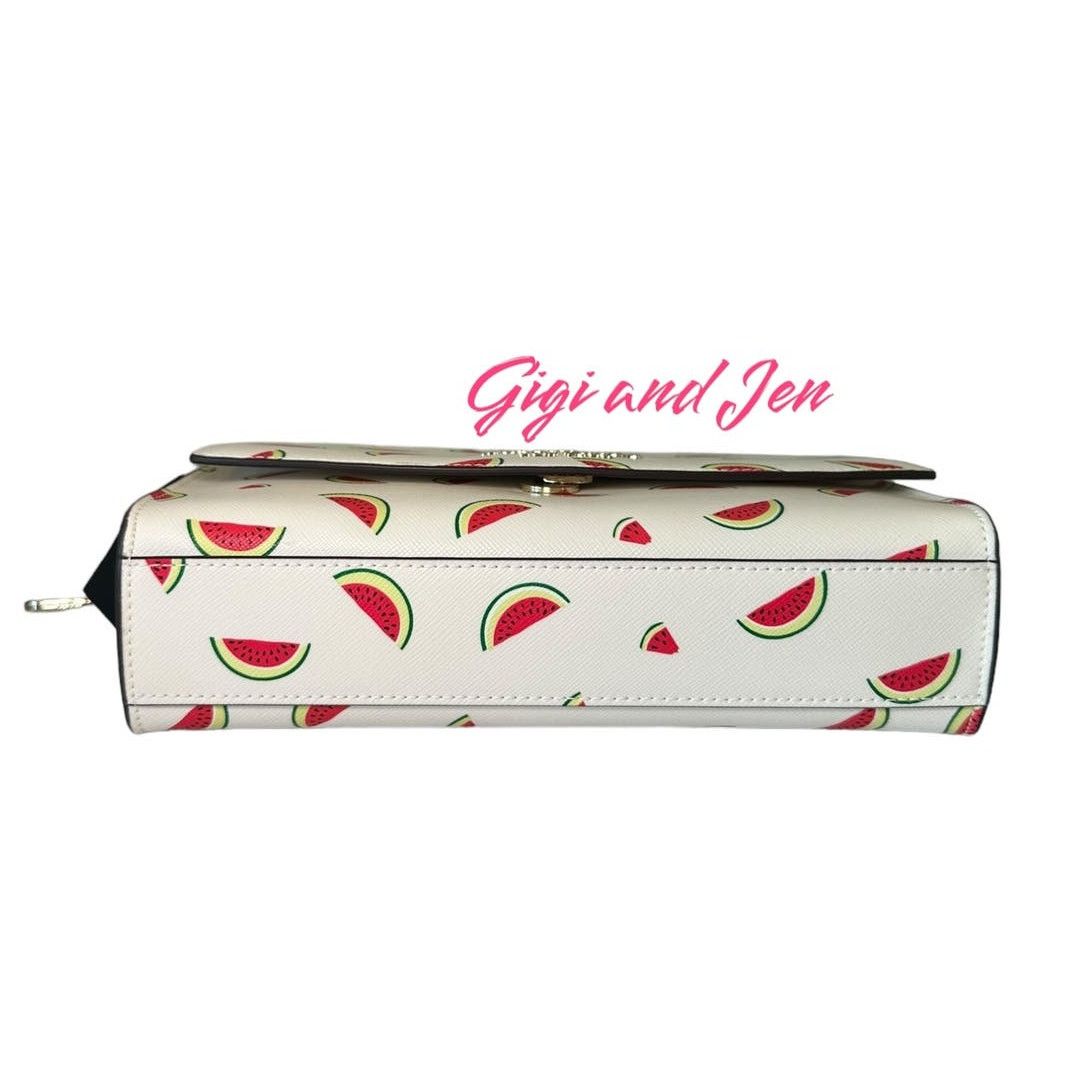 Kate Spade Kate Spade Watermelon Saffiano Convertible Crossbody Bag Size ONE SIZE - 4 Thumbnail