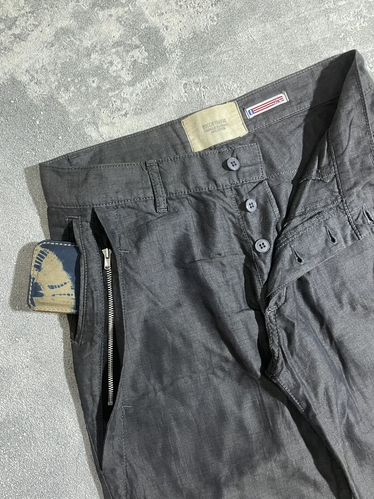 Zucca Zucca Travail Double Zip Front Pocket HBT Pants Size US 30 / EU 46 - 3 Thumbnail