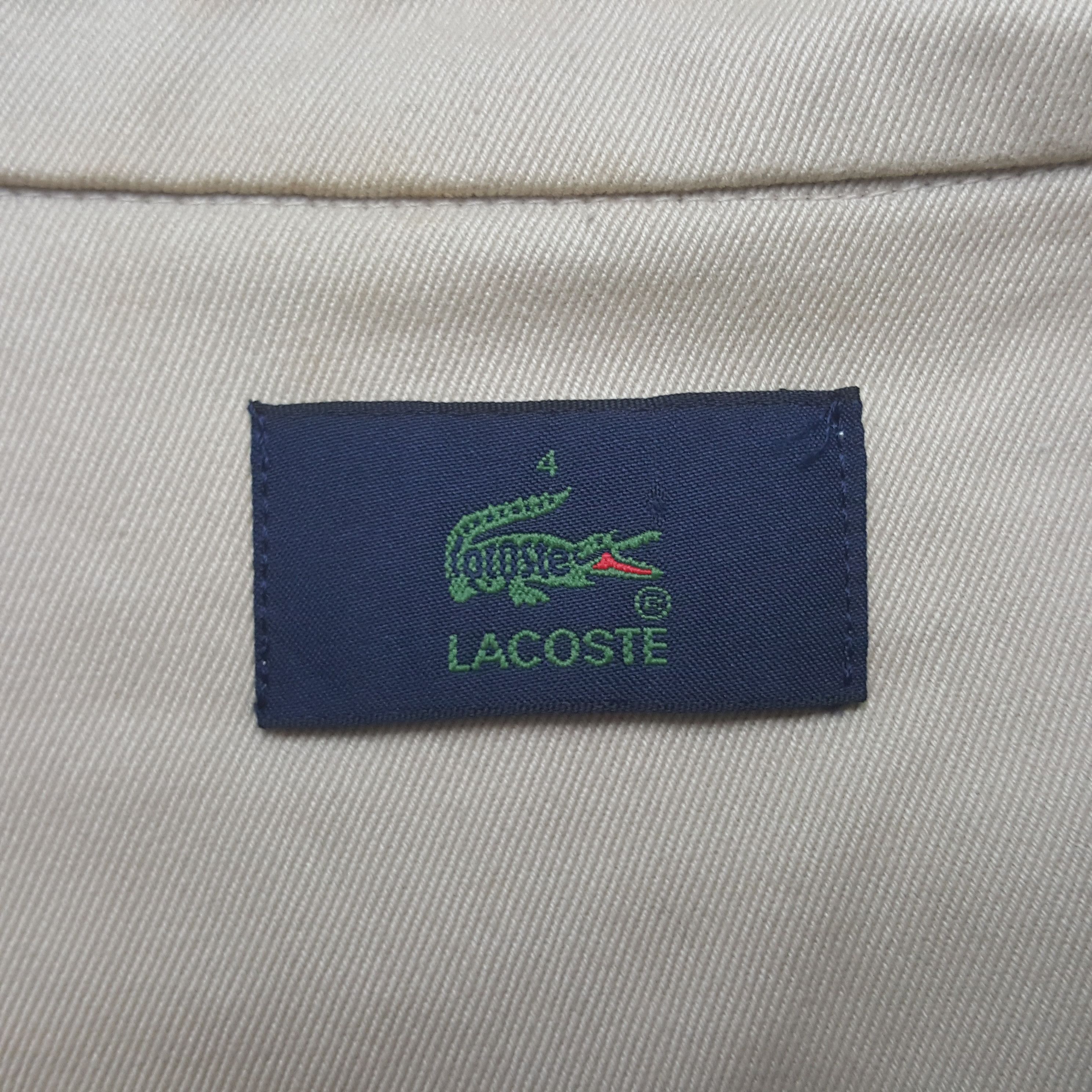 Lacoste Vintage Lacoste Trench Button Up Jacket RR4 Size US L / EU 52-54 / 3 - 4 Thumbnail
