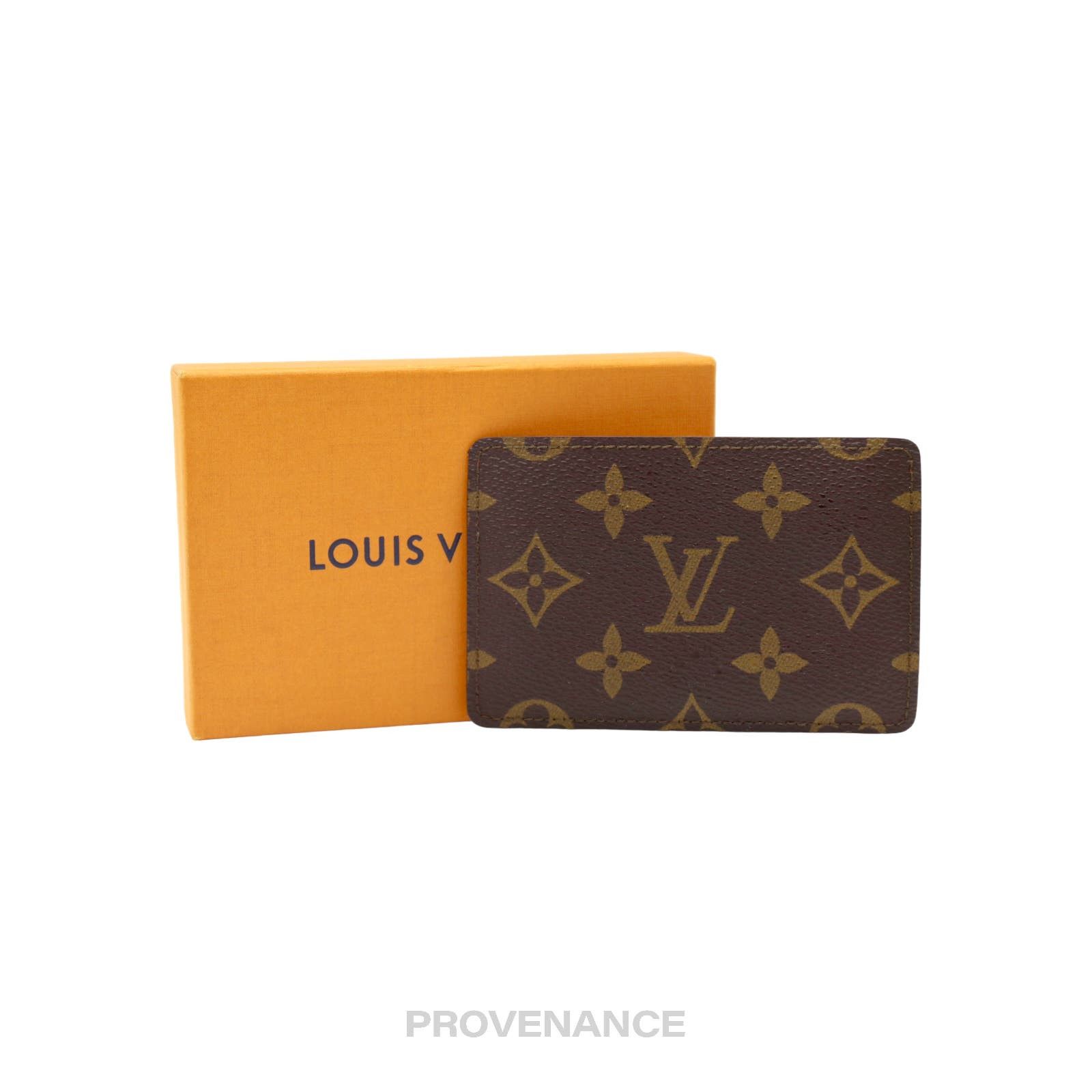 image of Louis Vuitton "malletier" Card Holder Wallet - Monogram, Men's