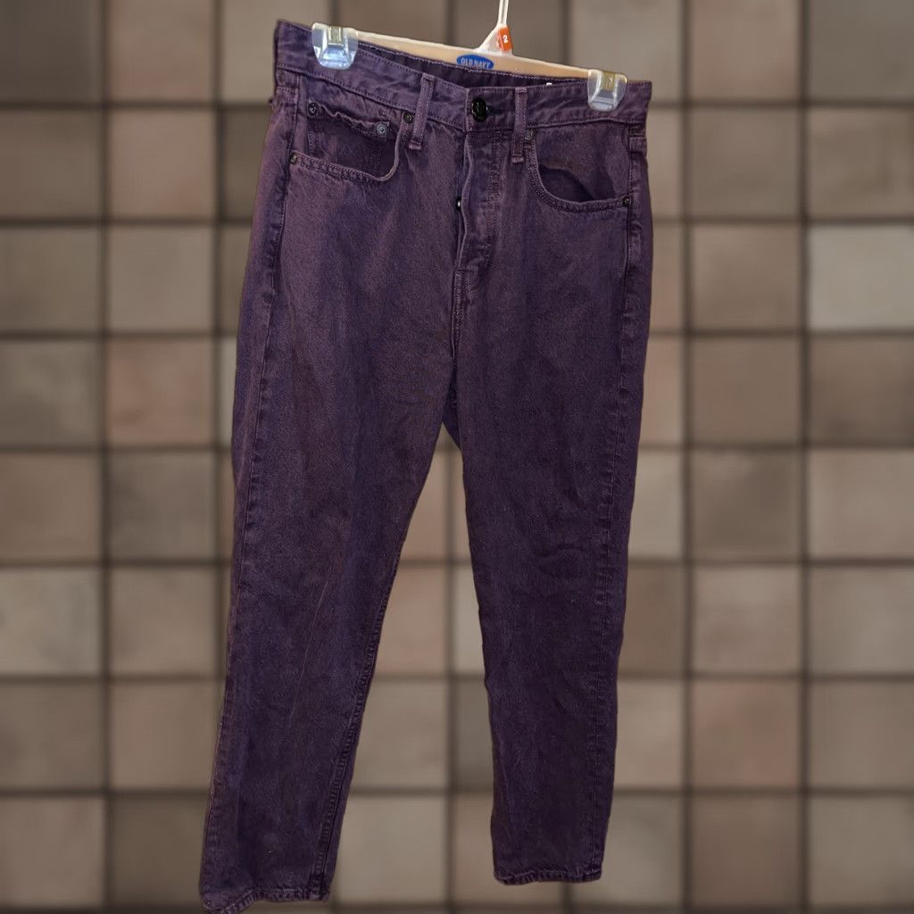 Rag & Bone VINTAGE Rag & Bone Women’s Jeans Ankle Slim Fit 26 High-Rise Cotton Native Plum Fall Winter Size ONE SIZE - 1 Thumbnail