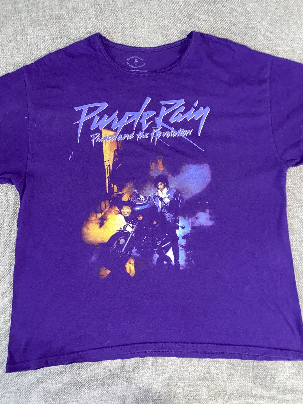 Prince Prince Purple Rain and the Revolution Tour tee Size XL / US 12-14 / IT 48-50 - 2 Thumbnail