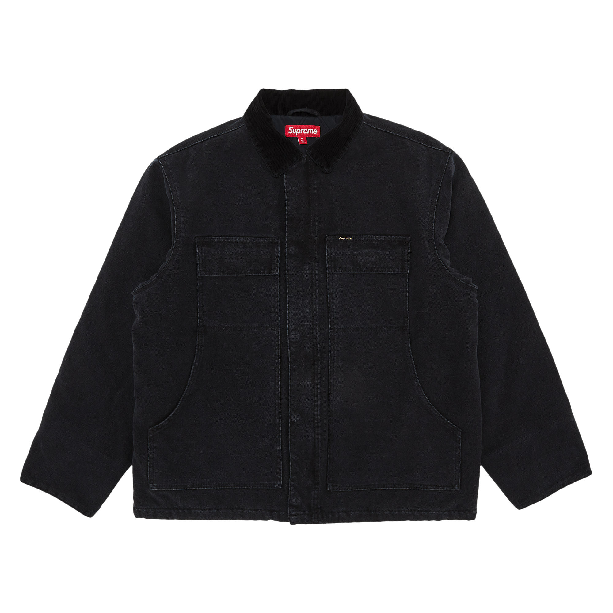 【M】Supreme Dragon Work Jacket 黒 ドラゴン Supreme Dragon Work Jacket Black Men's - FW18 - US