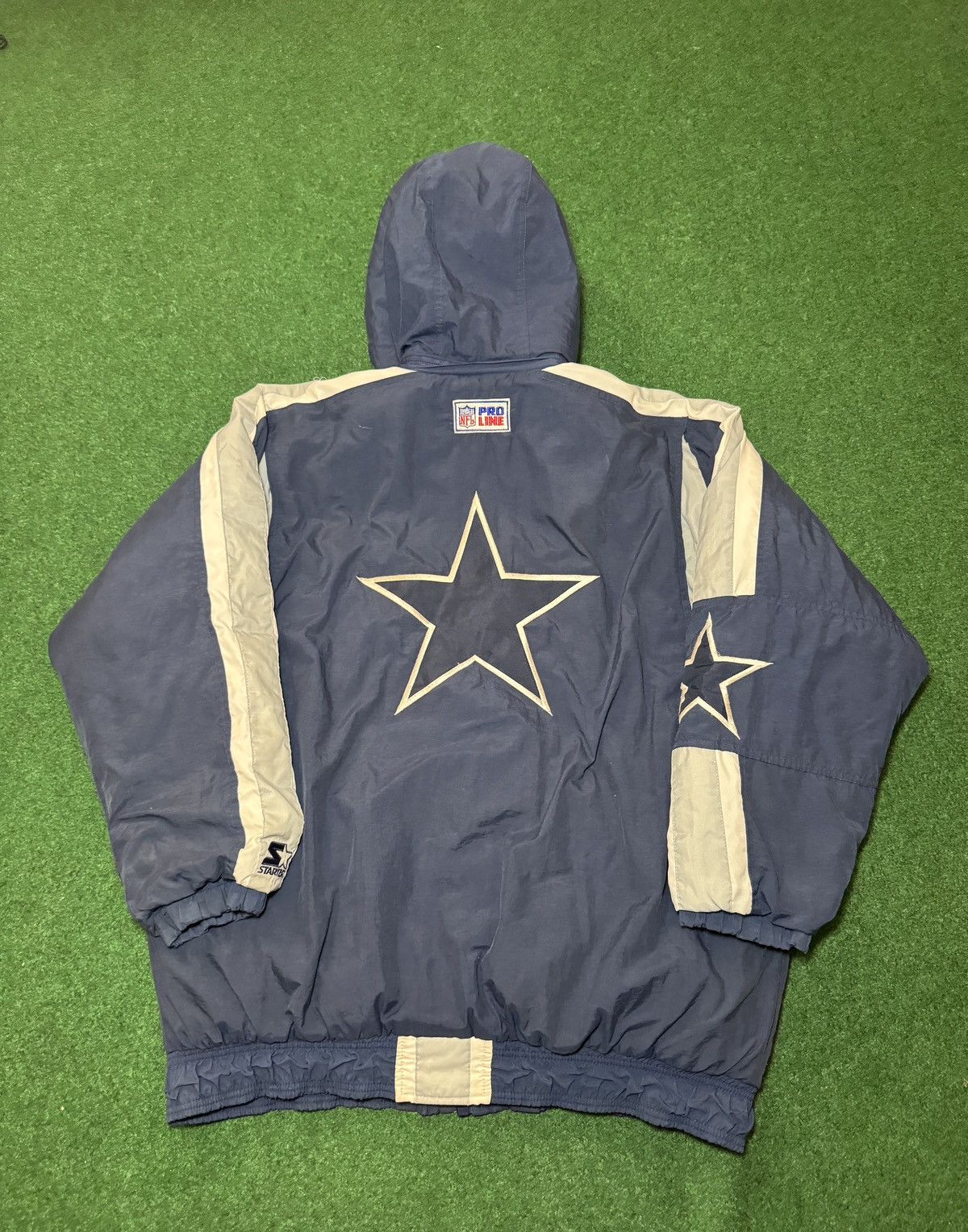 Starter Vintage 90s Dallas Cowbots Starter America’s Team Jacket Size US XL / EU 56 / 4 - 4 Thumbnail