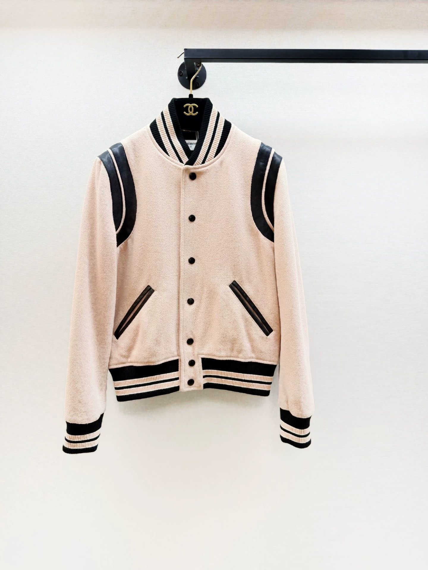 Saint Laurent Paris Saint Laurent SLP Varsity Jacket - Size 40 Size US XXS / EU 40 - 1 Thumbnail