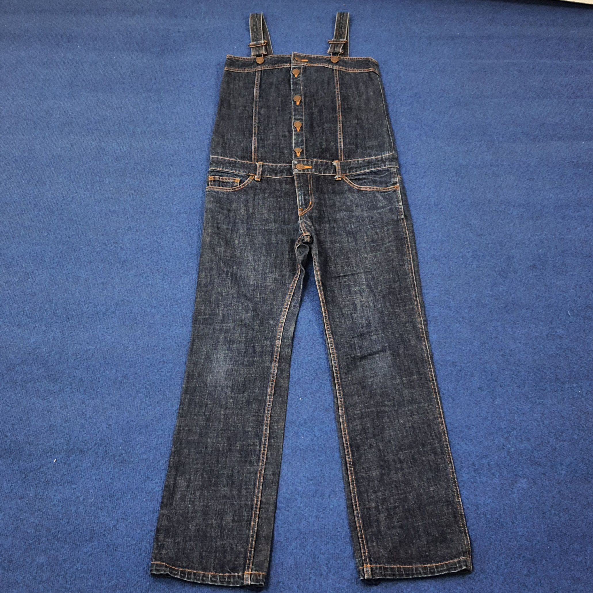 Vintage X-Girl Japan Streetwear Denim Jumpsuit C235N20