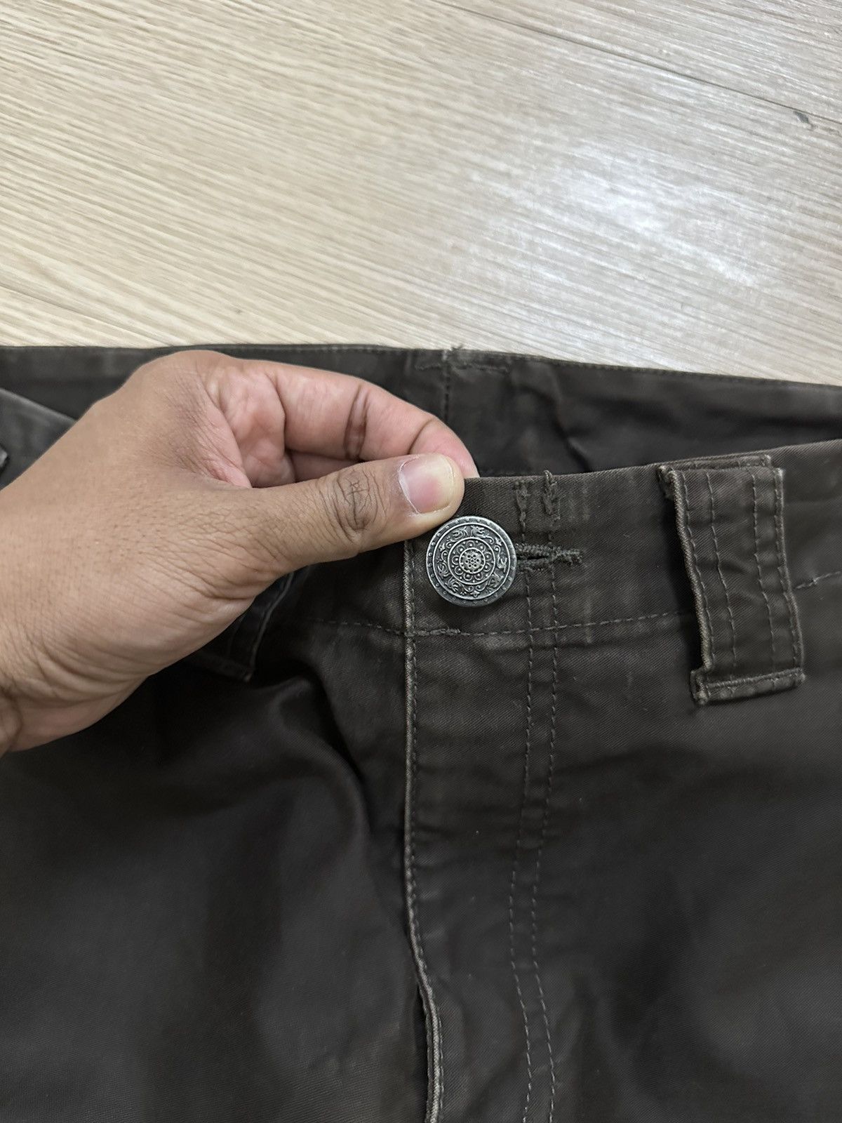 If Six Was Nine × Japanese Brand × Seditionaries Custom Culture Bondage Cargo Tactical Multi Flared Pants Size US 32 / EU 48 - 10 Thumbnail