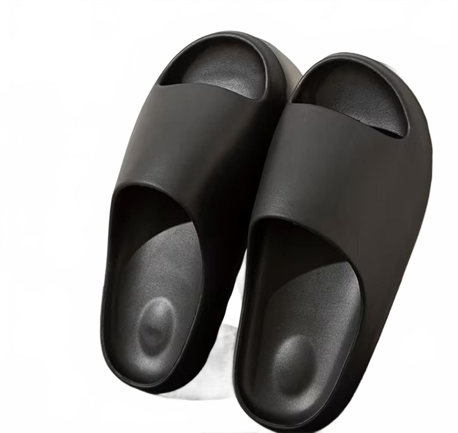 Other Sleek Black Slide Sandals - Size 6, Step into Chill! Size ONE SIZE - 3 Thumbnail