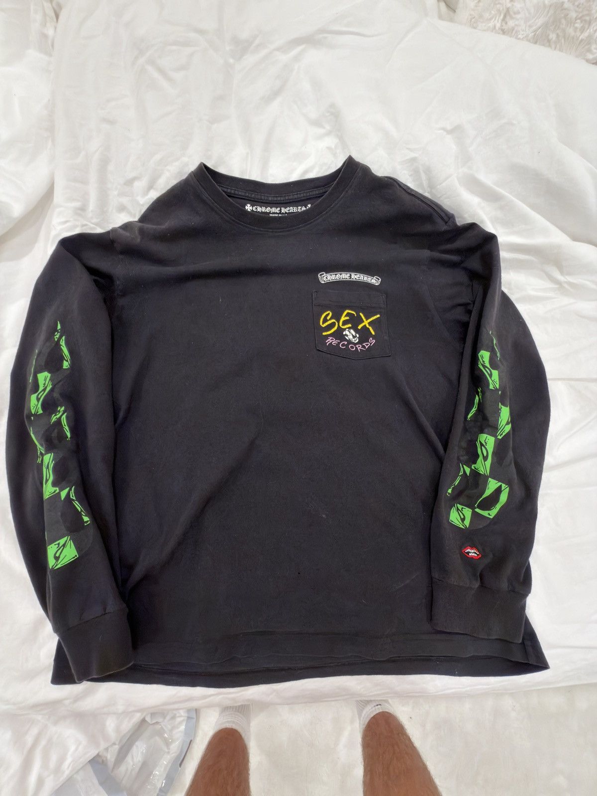 Chrome Hearts Chrome hearts x matty boy stay fast long sleeve t