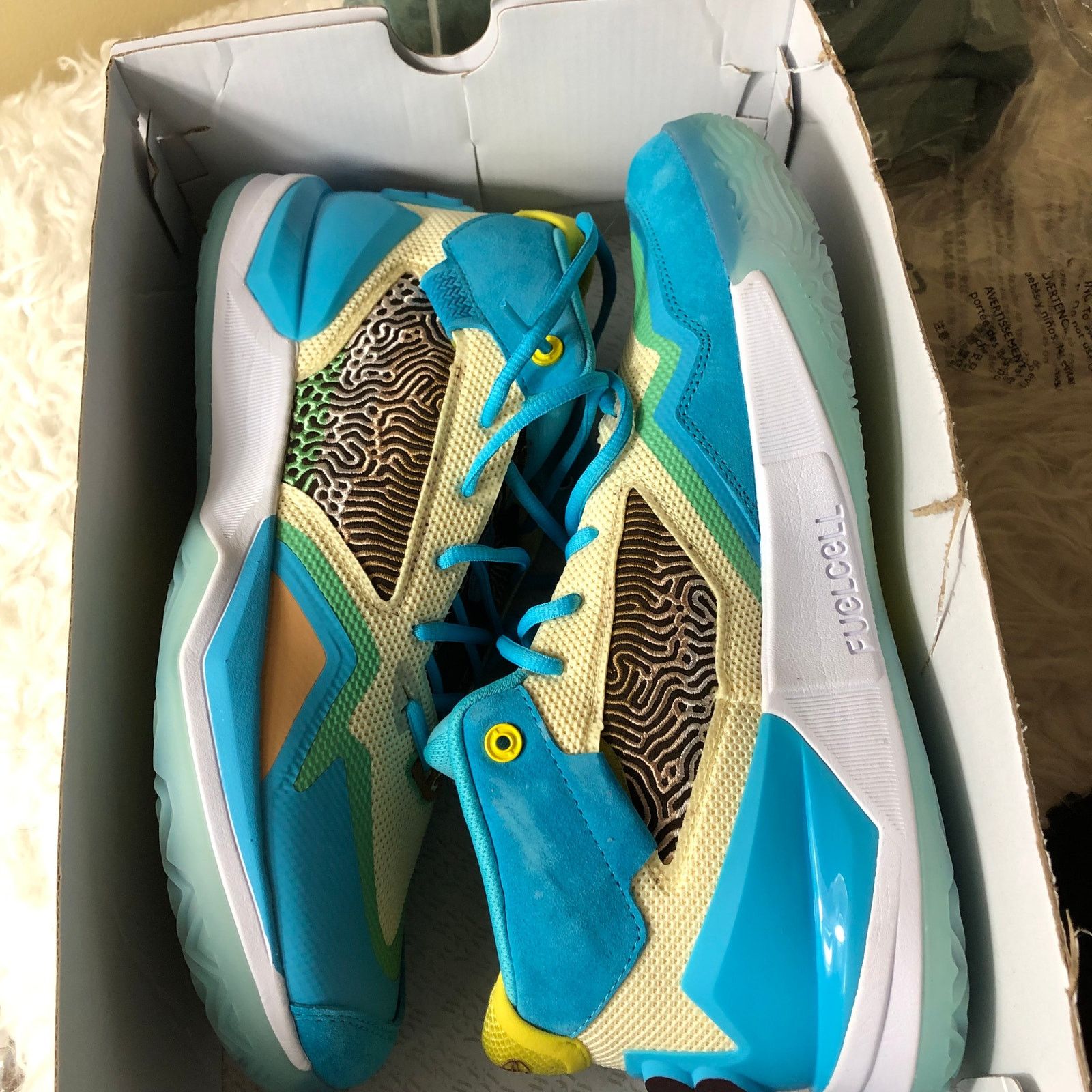 New Balance New Balance Kawhi Moreno Valley Basketball shoes Size 12.5 Size US 12.5 / EU 45-46 - 7 Thumbnail