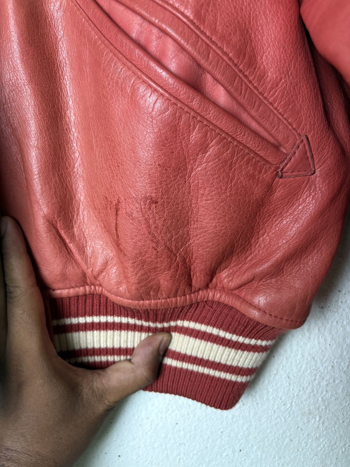 Avirex × Vintage Avirex USA Authentic Leather Jacket Size xs Size US S / EU 44-46 / 1 - 17 Thumbnail