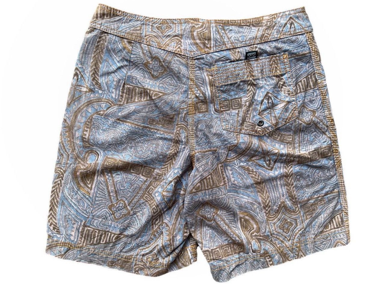 Billabong Vintage 90s Billabong Short Board Pants Rare Design Size US 32 / EU 48 - 2 Thumbnail