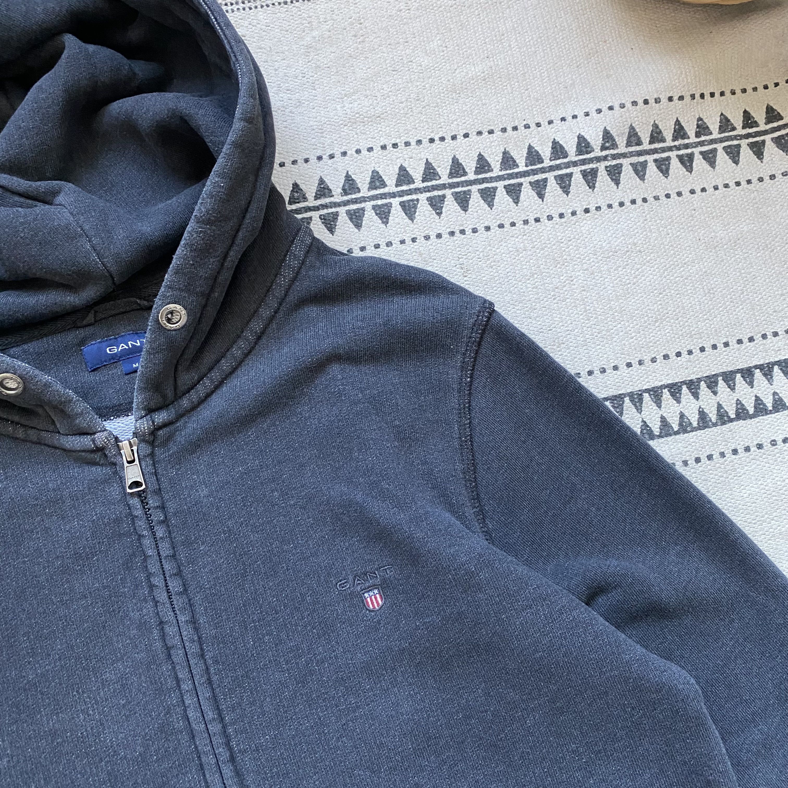 Polo Ralph Lauren Vintage Ralph Lauren Faded Heavy Hoodie GANT ZIP Up Y2K Size US M / EU 48-50 / 2 - 5 Thumbnail