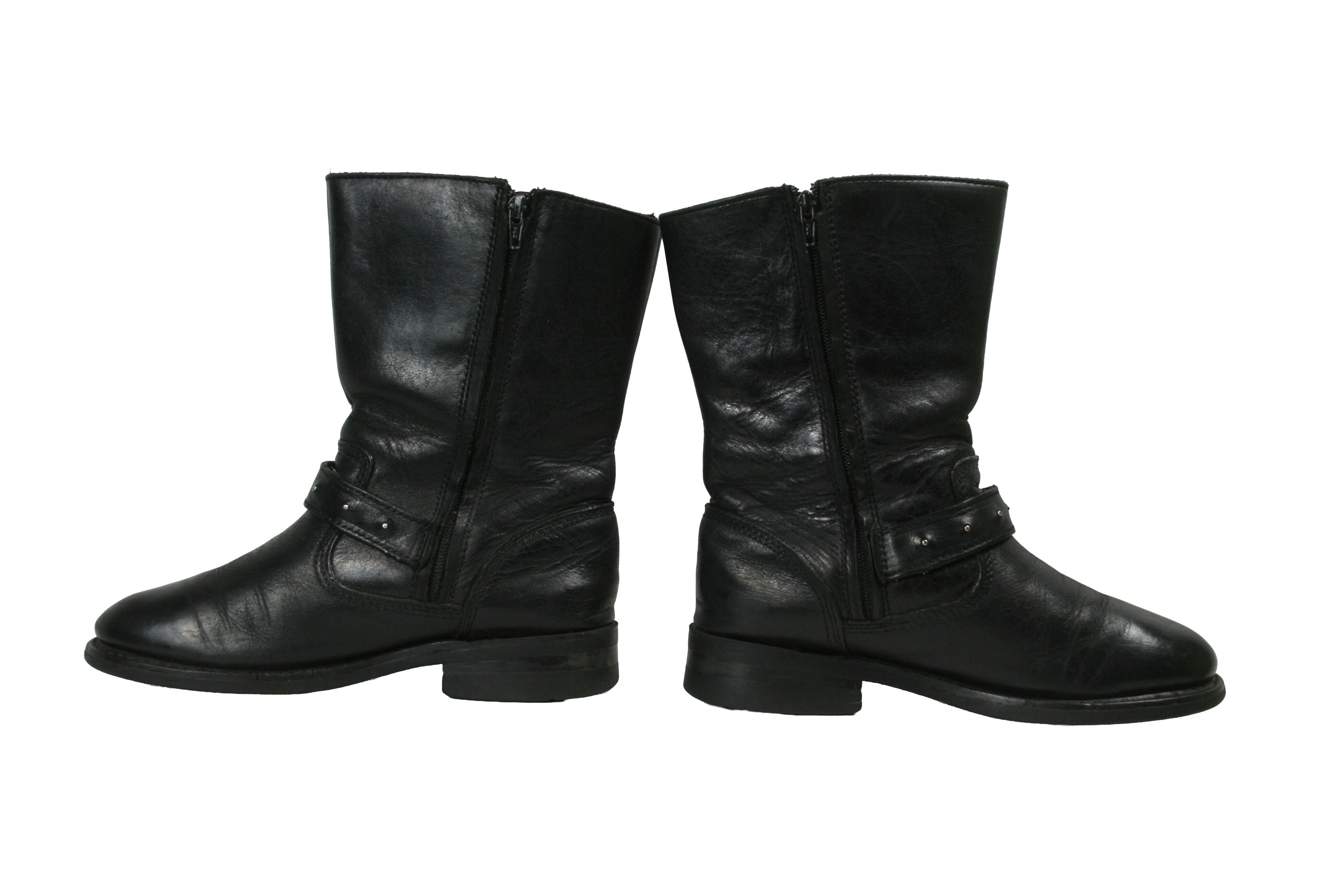 Caterpillar CAT 00S Engineered Avant Garde Leather Biker Boots Vintage Size US 10 / IT 40 - 11 Thumbnail