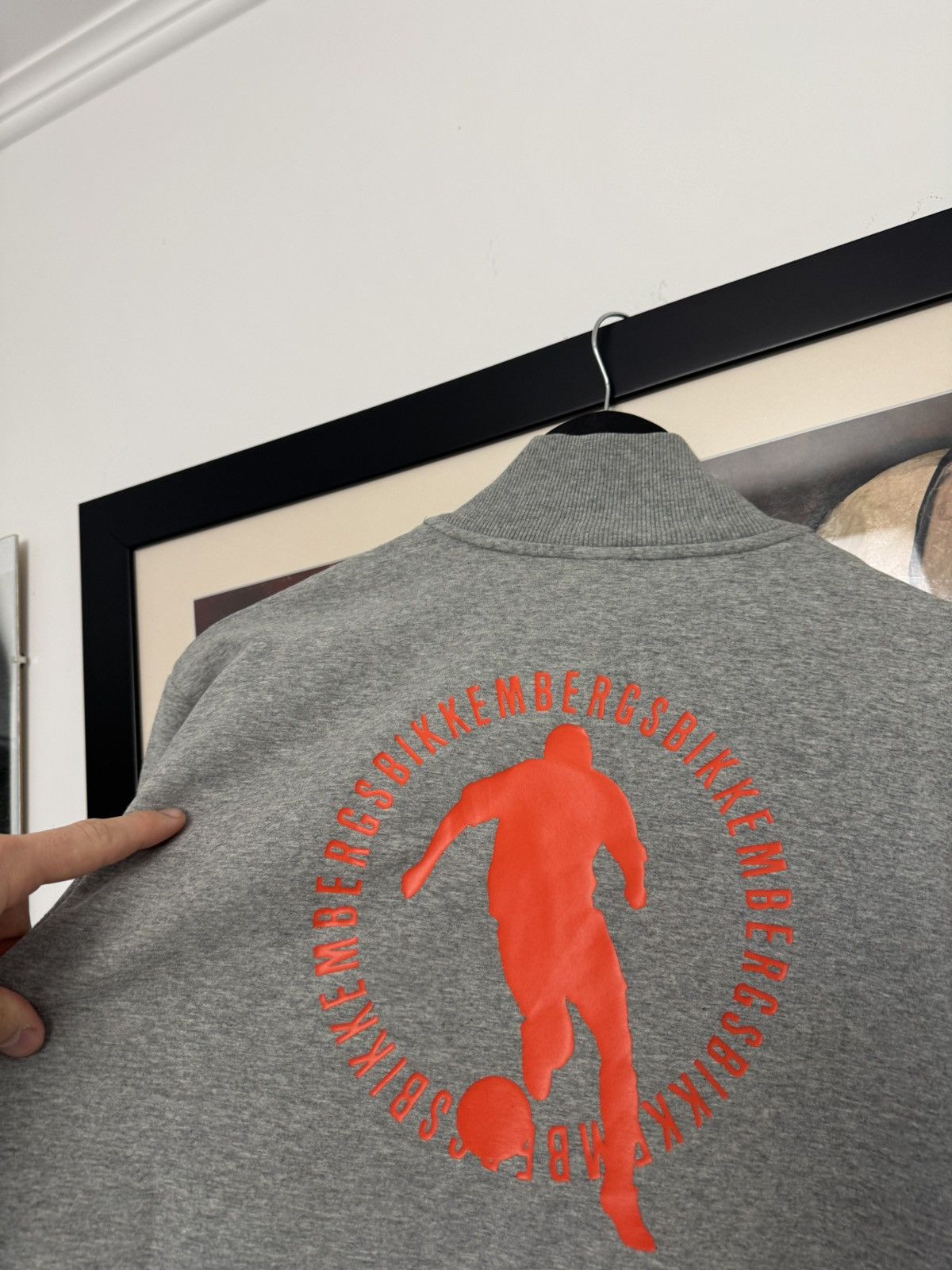 Dirk Bikkembergs Rare Y2k Dirk BIKKEMBERGS soccer football Zip Sweatshirt Size US L / EU 52-54 / 3 - 4 Thumbnail