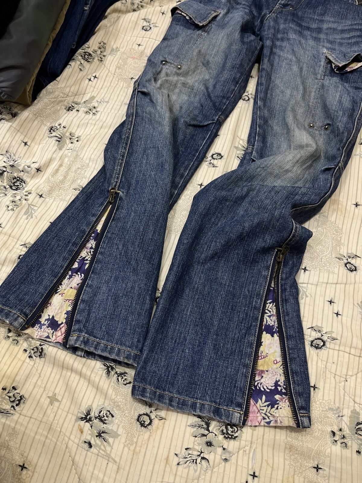 Le Grande Bleu (L.G.B.) 🔥🔥🔥ARCHIVE PPFM PATCHWORK DENIM Size US 33 - 21 Thumbnail
