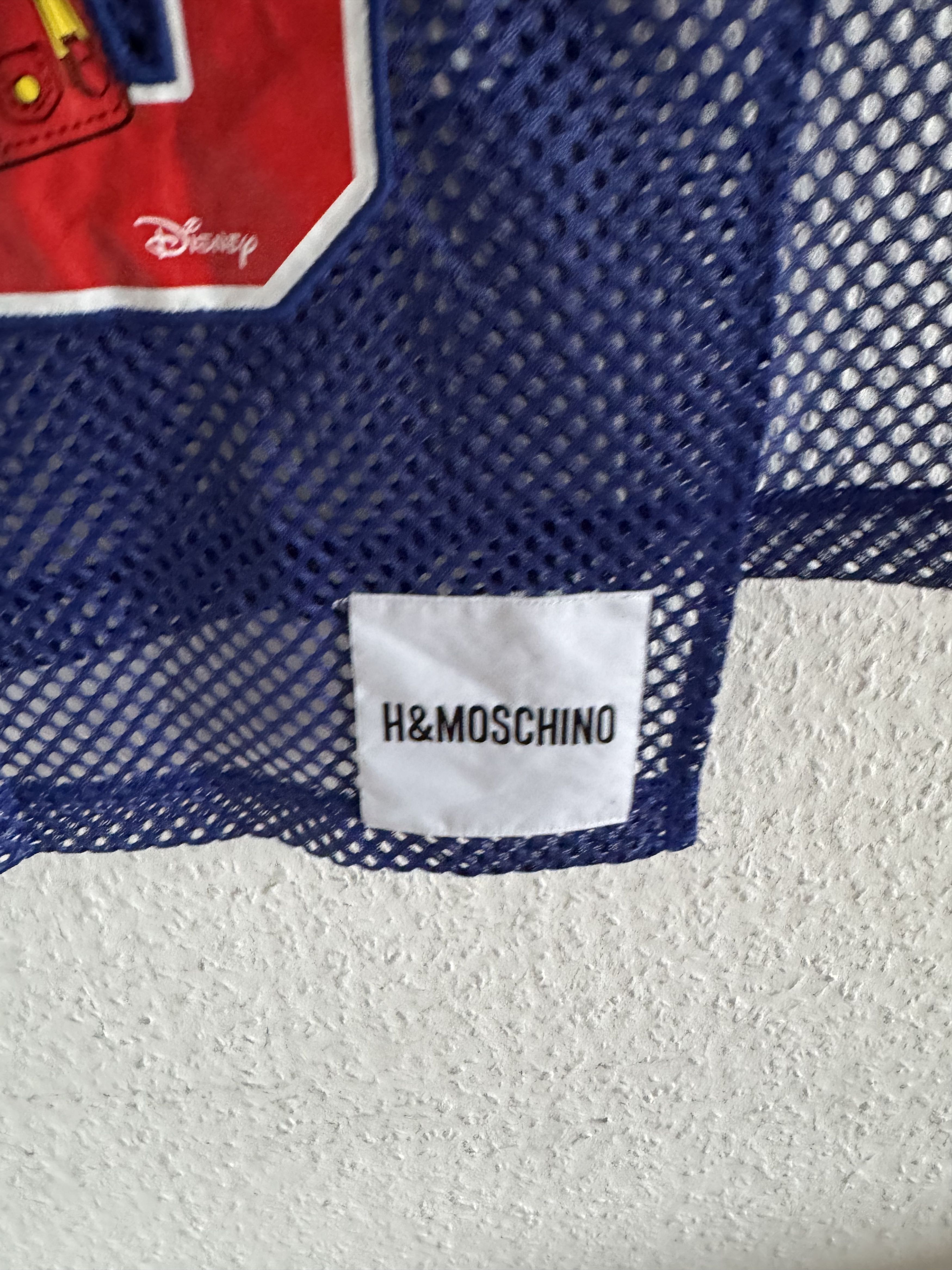H&M × Moschino Graphic Scarf Size ONE SIZE - 8 Thumbnail