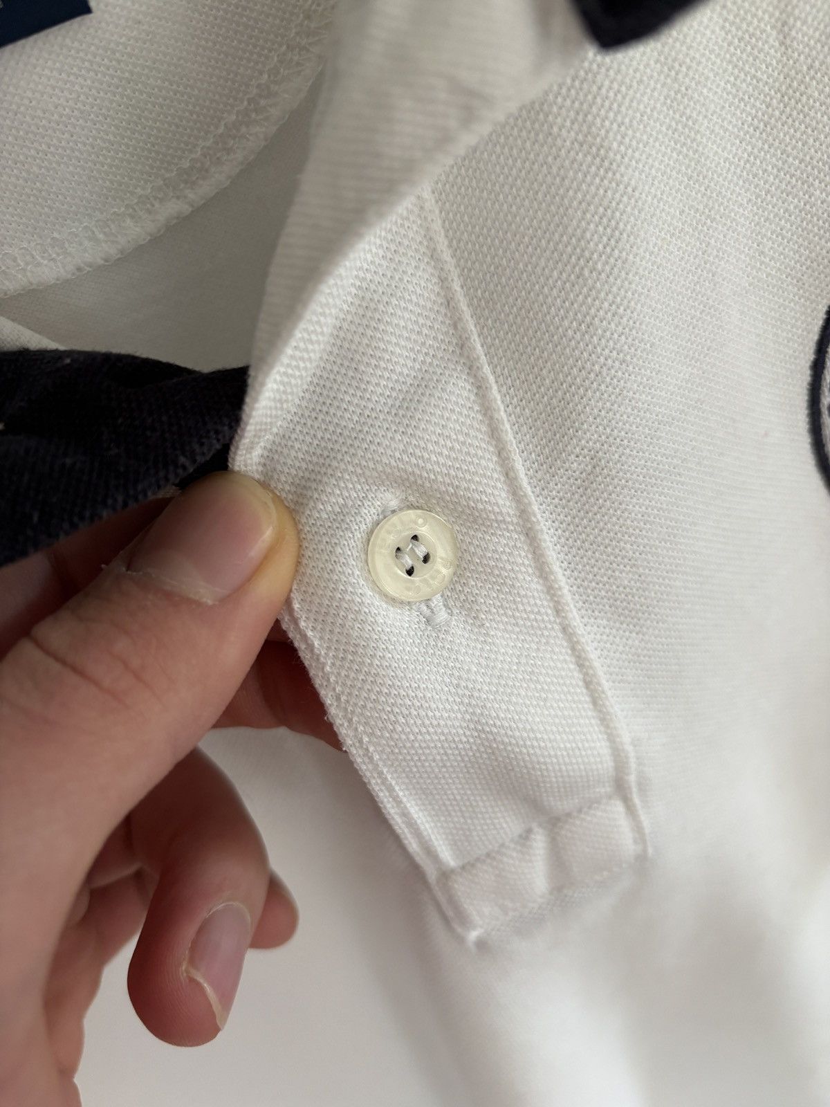 Polo Ralph Lauren Polo Ralph Lauren – White with Crest Patch Size US S / EU 44-46 / 1 - 6 Thumbnail