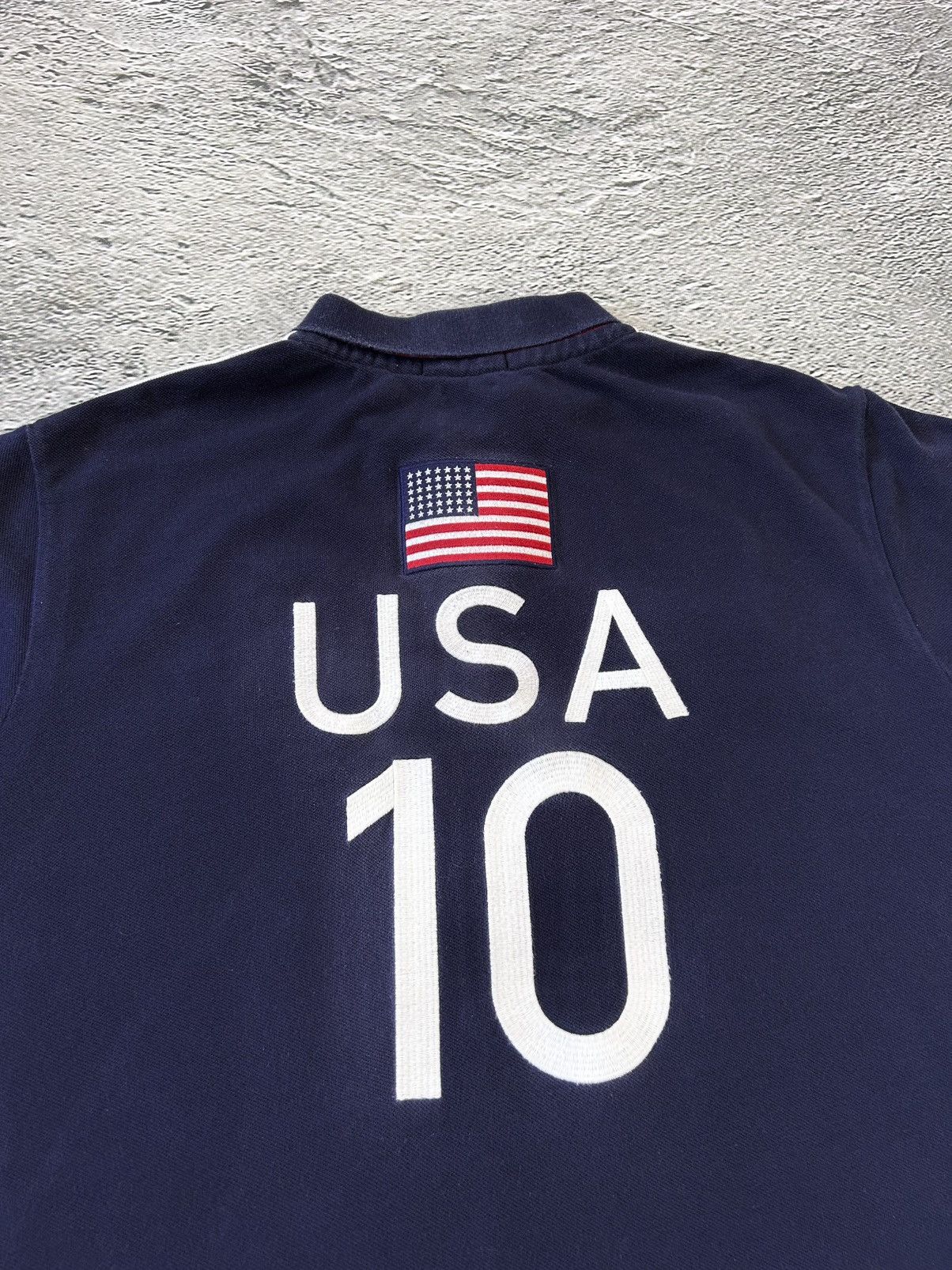 Ralph Lauren Chief Keef Polo Ralph Lauren USA vintage shirt navy blue Size US XL / EU 56 / 4 - 10 Thumbnail