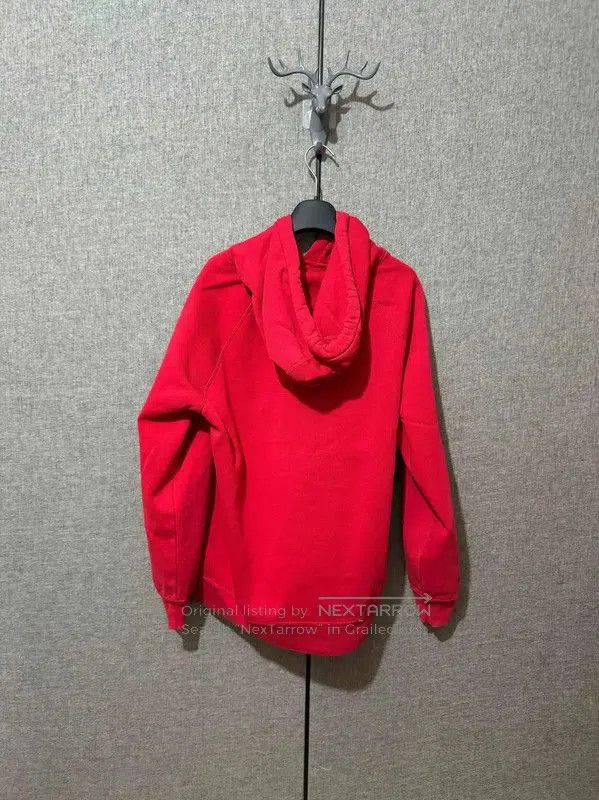 Burberry Burberry Red Cotton Logo Hoodie for Men. Size US S / EU 44-46 / 1 - 2 Thumbnail
