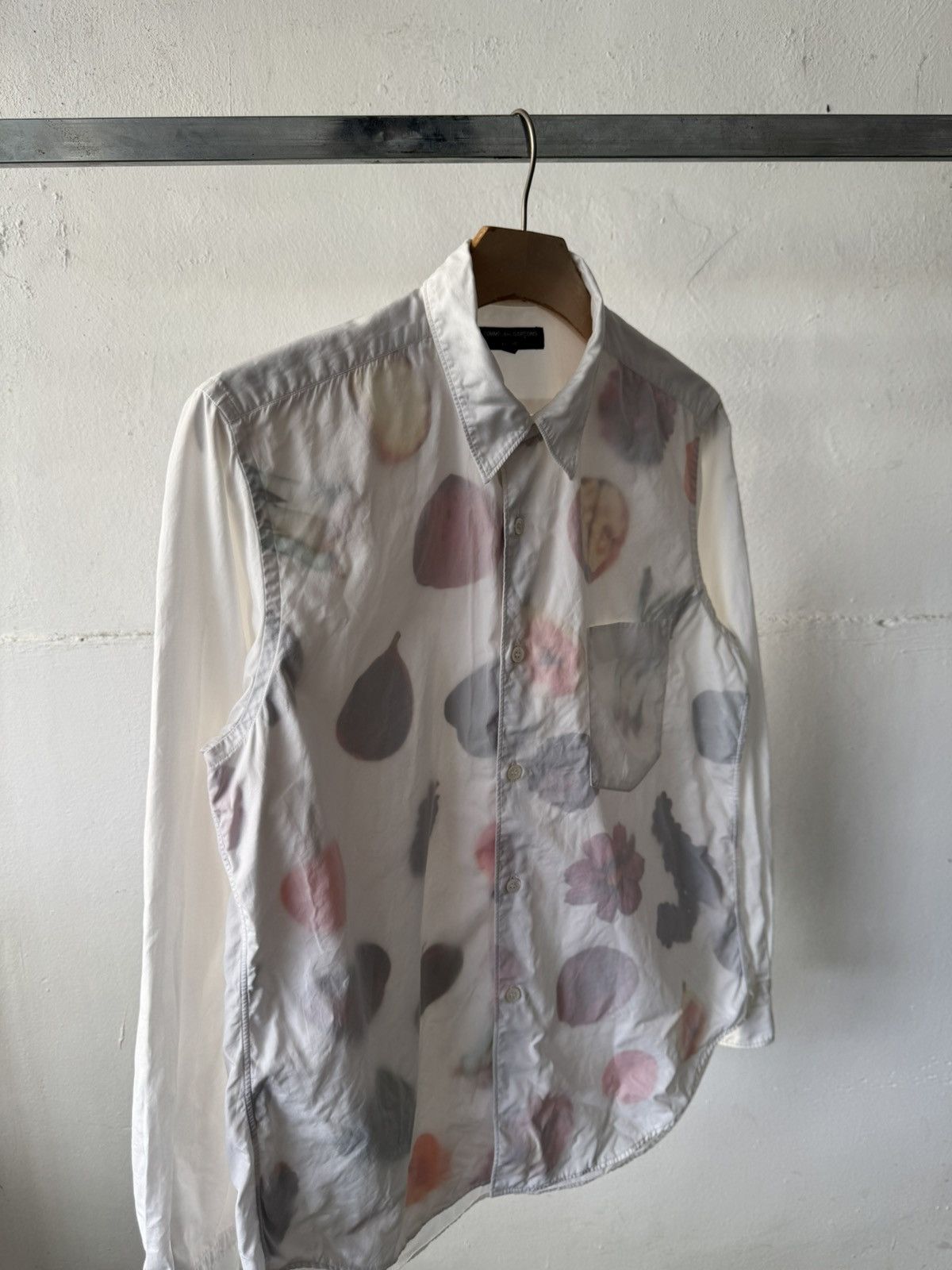 Comme des Garcons SS04 Comme Des Garcons Homme Reverse Potherb Pattern Shirt Size US S / EU 44-46 / 1 - 2 Thumbnail