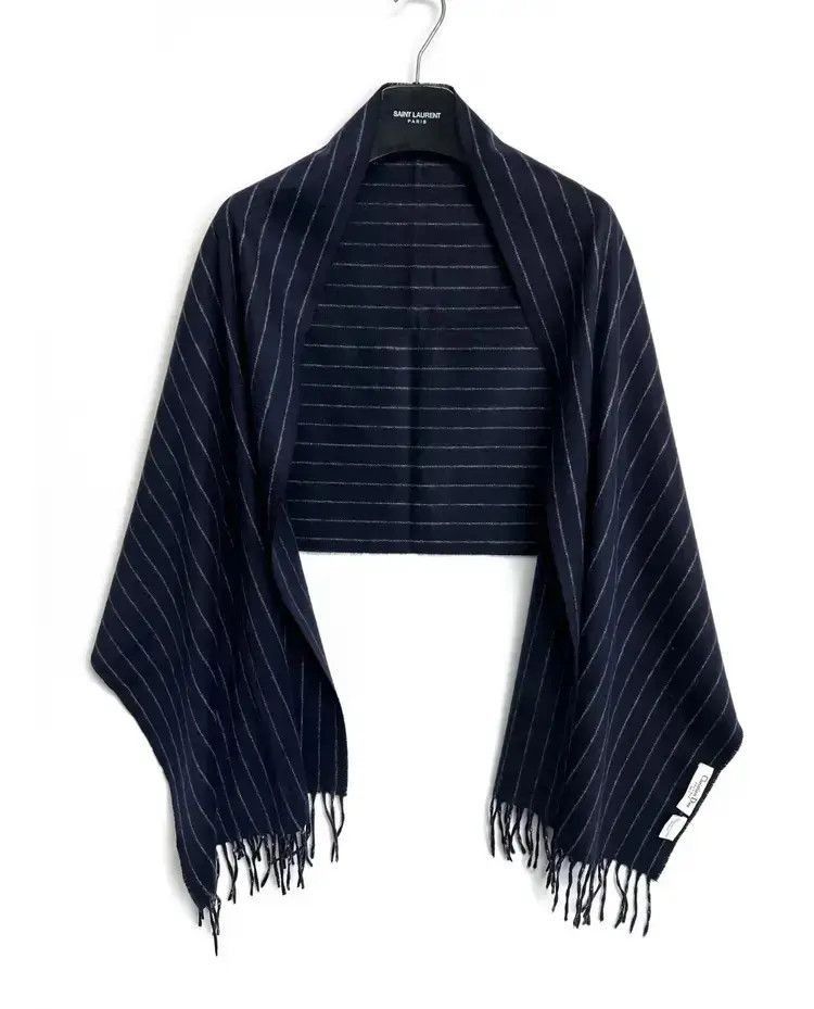 Dior Christian Dior Stripe Scarf-2505 Size ONE SIZE - 2 Thumbnail