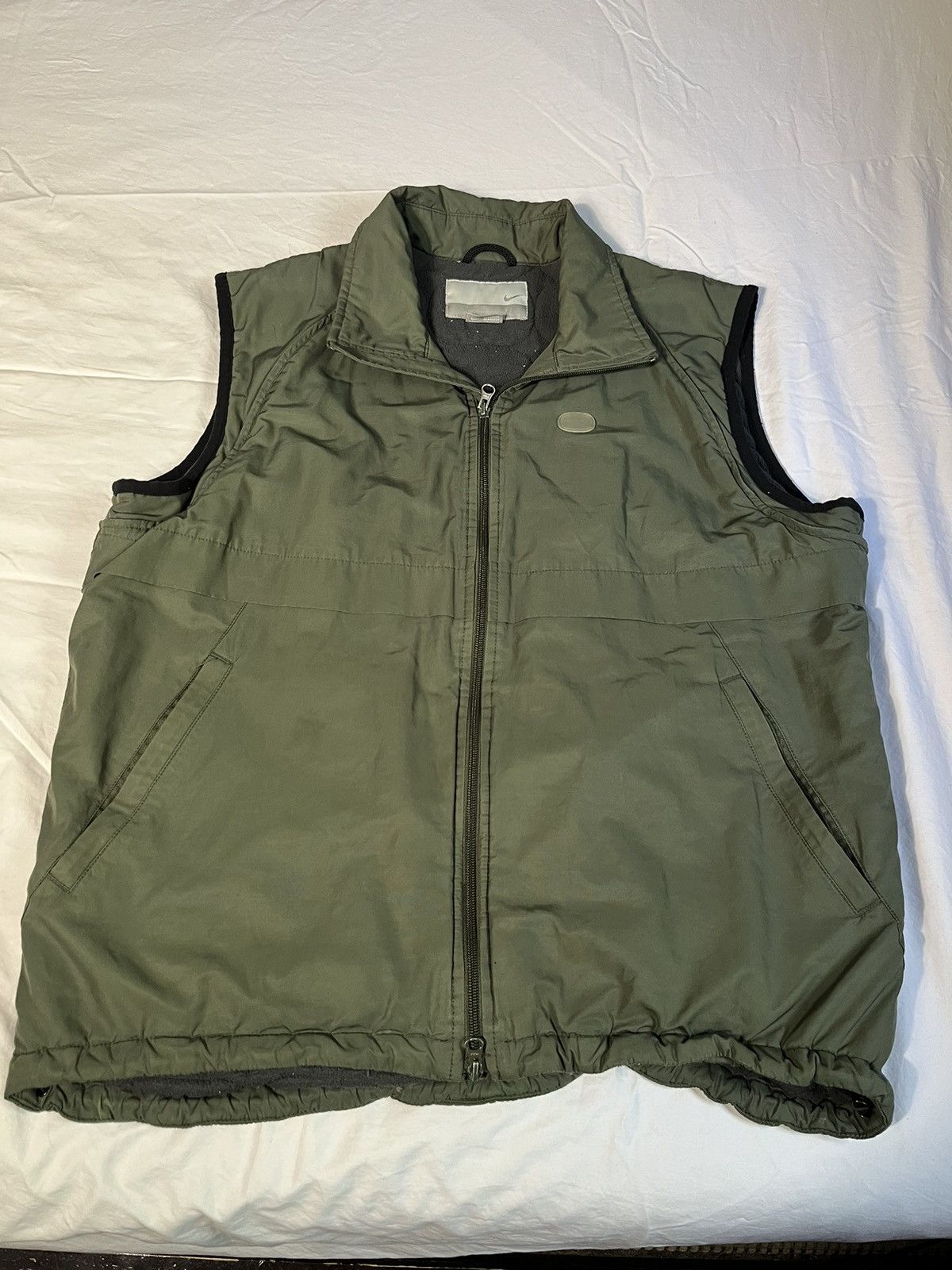 Nike Vintage Nike Green Vest Size US M / EU 48-50 / 2 - 1 Thumbnail
