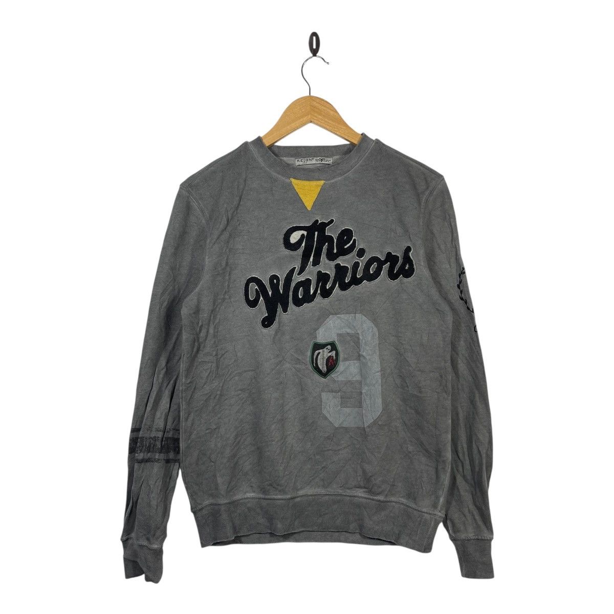 Vintage REIGN Italia The Warriors Big Script Logo Crewneck Size US S / EU 44-46 / 1 - 1 Thumbnail